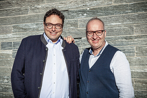 Ralph Treuthardt (l.) und Christoph Schmid (r.).