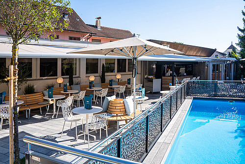 Le Café Knaus à Oensingen est très apprécié bien au-delà de la commune et accueille quotidiennement un bon millier de clients satisfaits.