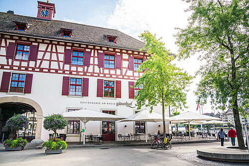   Im Güterhof in Schaffhausen wurde einst Salz gelagert.  