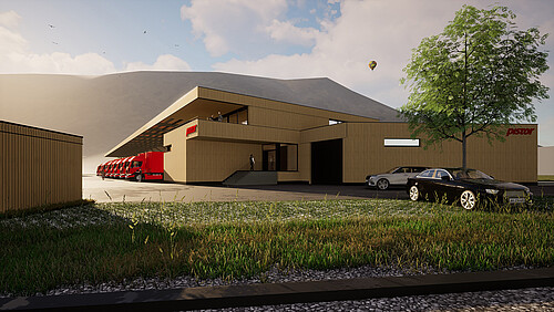 Pistor baut eine nachhaltige Verteilzentrale in der Ostschweiz