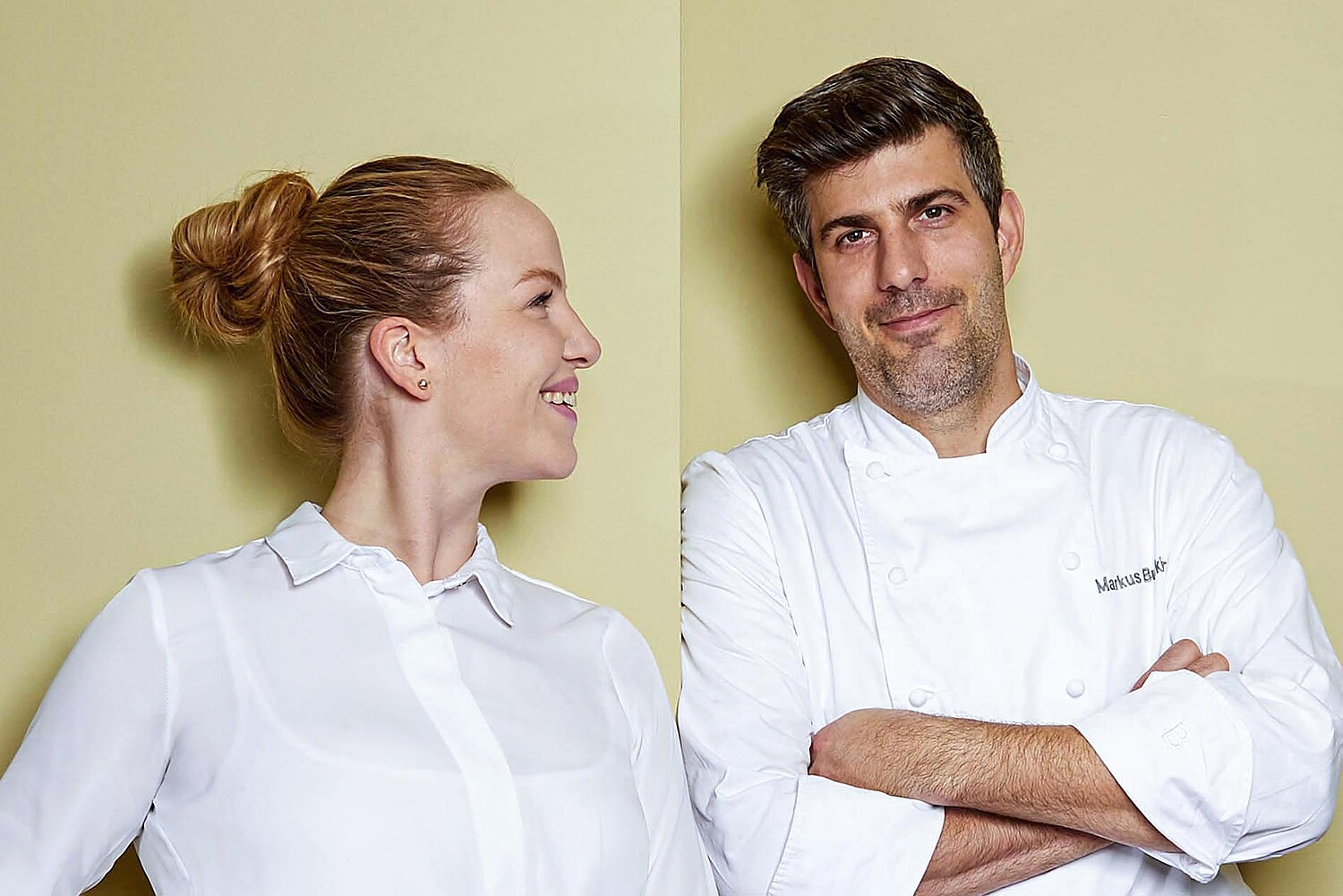 Restaurant-Managerin Flavia Hiestand und Küchenchef Markus Burkhard.