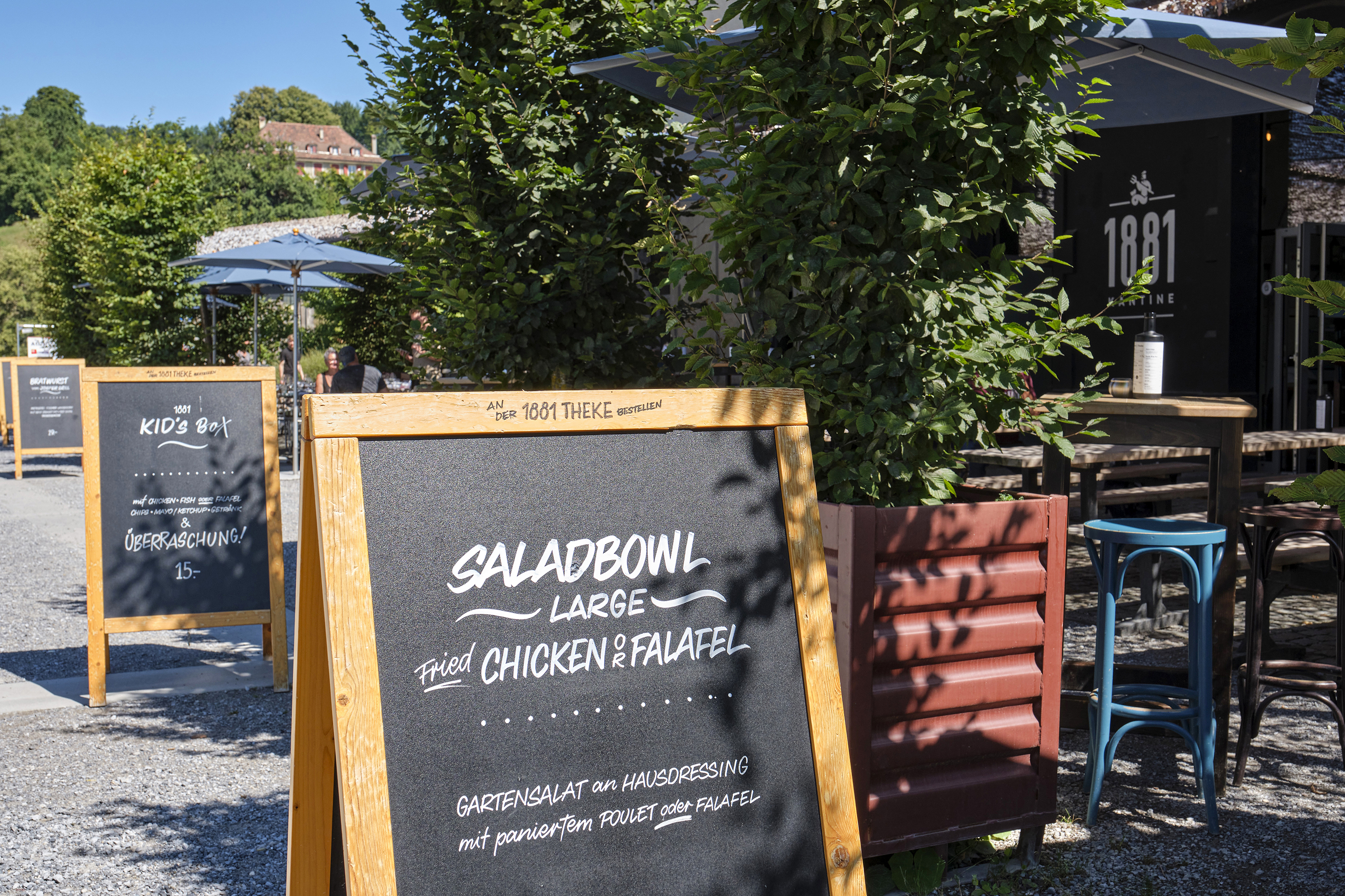 1881 als Kantine der Cellulose Attisholz AG ins Leben gerufen, ist das Restaurant heute das Herzstück des neu erstellten Uferparks Luterbach.