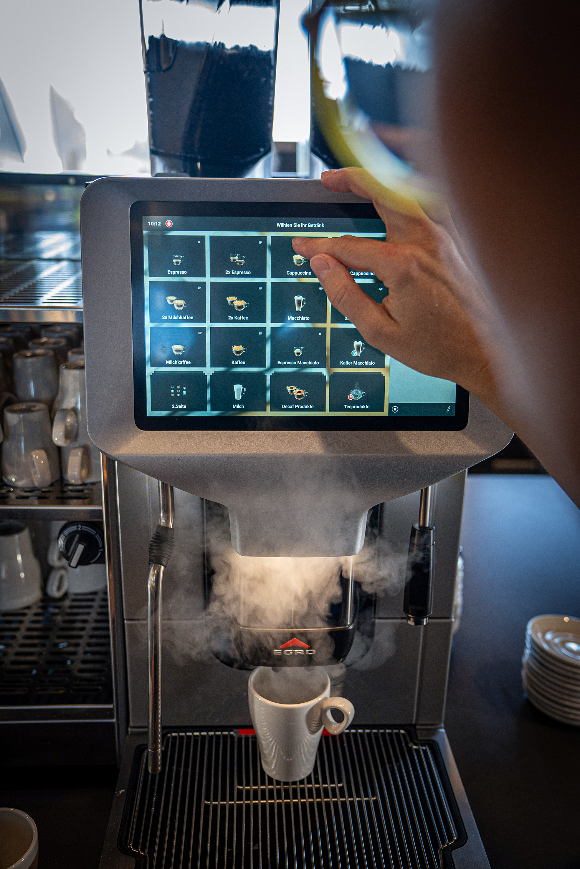 Innen Heavy Metal, aussen ein Top Design: Die Egro Next Top Milk ist zuverlässig, dauerhaft, sehr vielseitig und punktet mit hoher Lebensdauer und einfacher Bedienung.