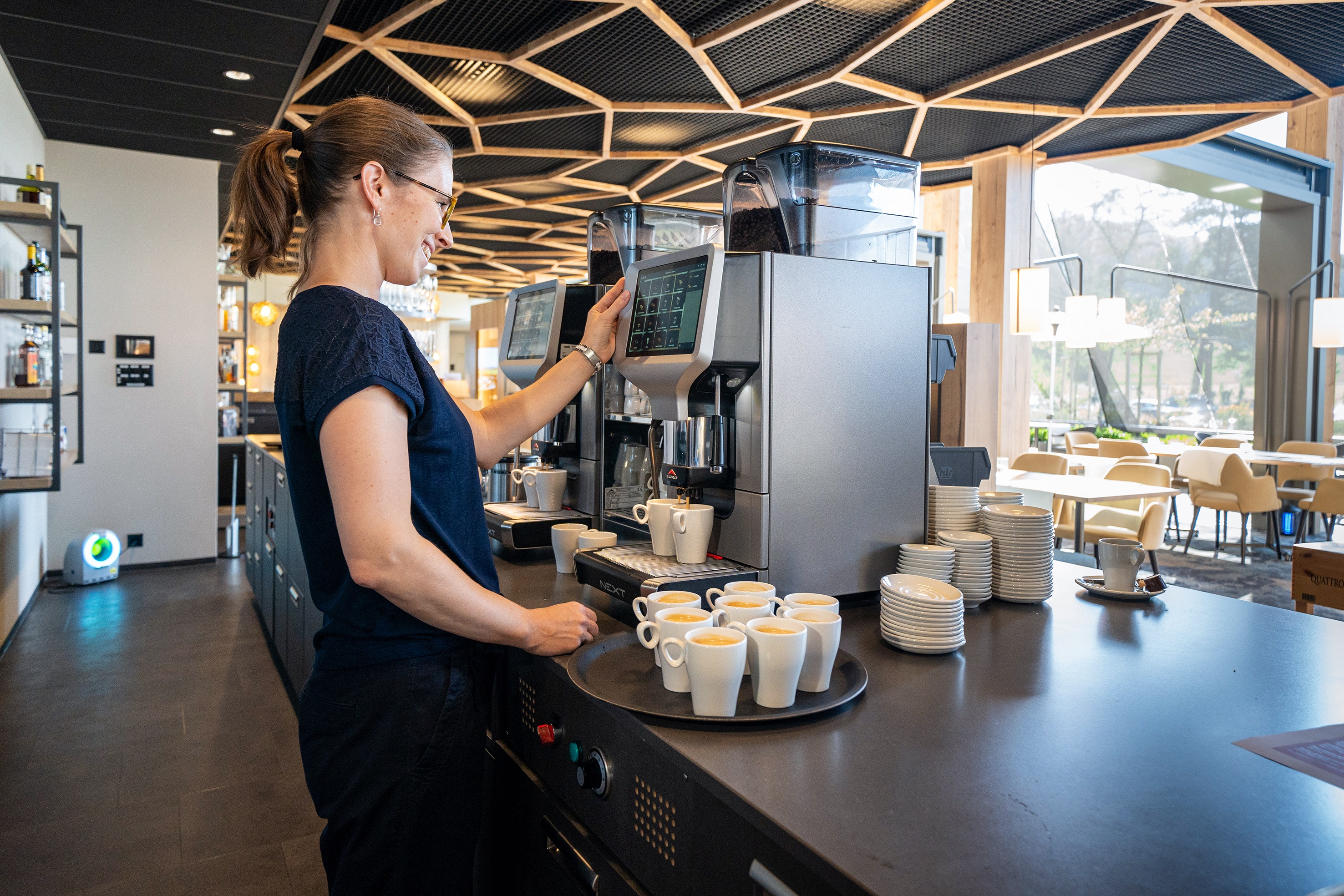Im Eichberg sind die Egro Next Top Milk im Dauereinsatz: Und genau das ist ihre Spezialität – Höchstleistungen im harten Einsatz, Effizienz und einfache Bedienung.