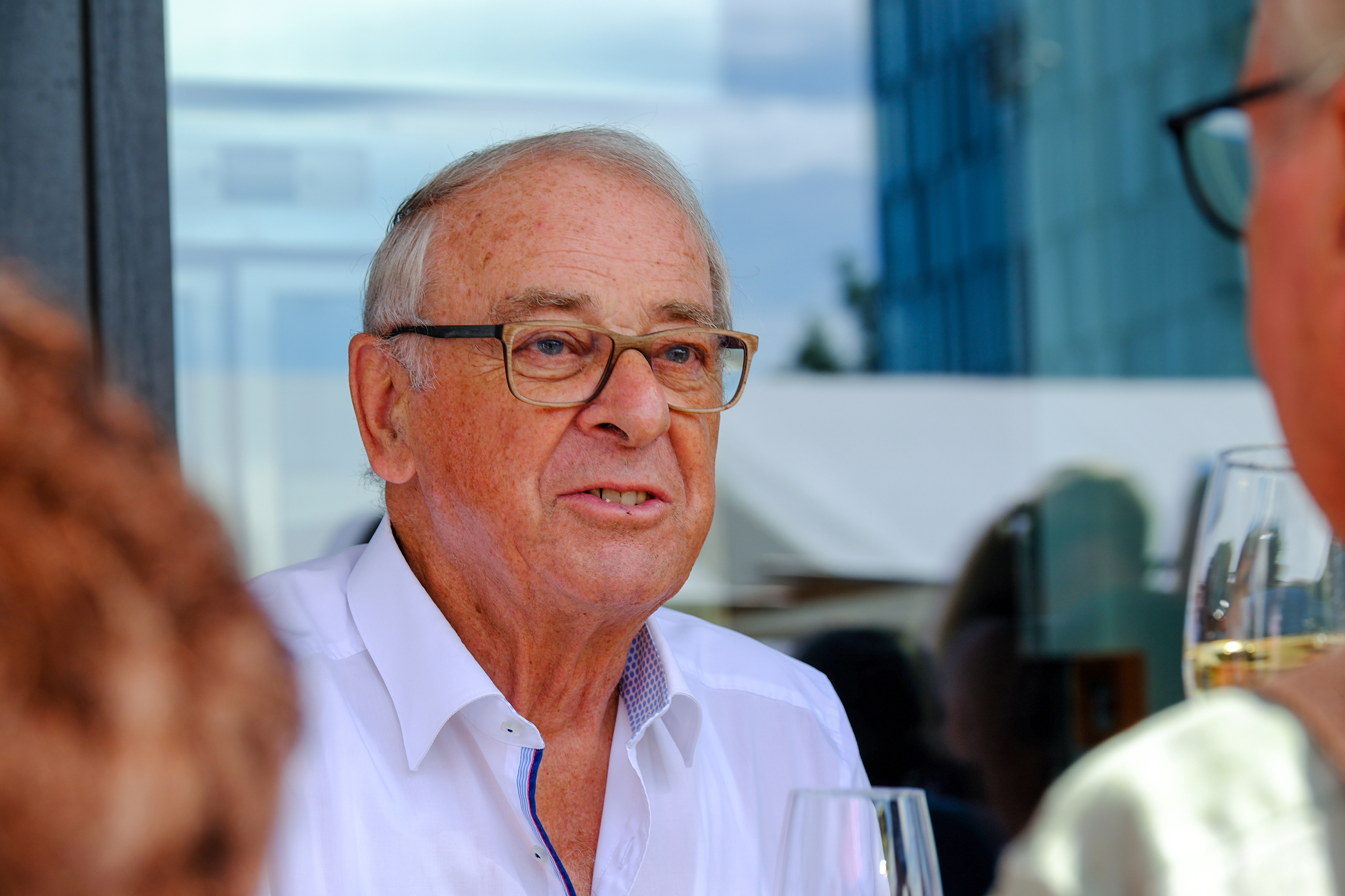 Hoher Besuch am CCCB-Event: Alt-Bundesrat Adolf Ogi.