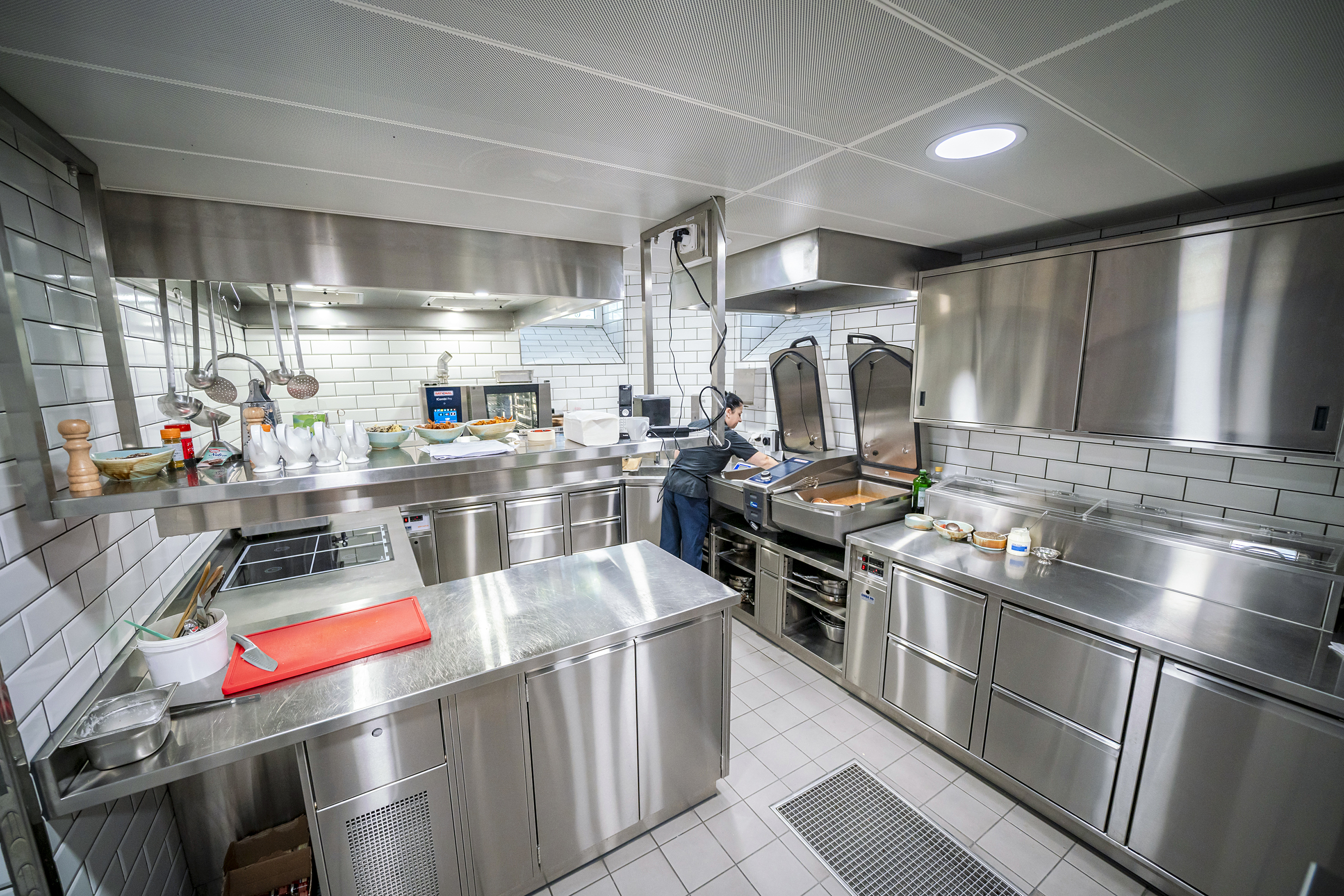 In der neuen Küche wurde das Optimum aus dem zur Verfügung stehenden Platz herausgeholt.