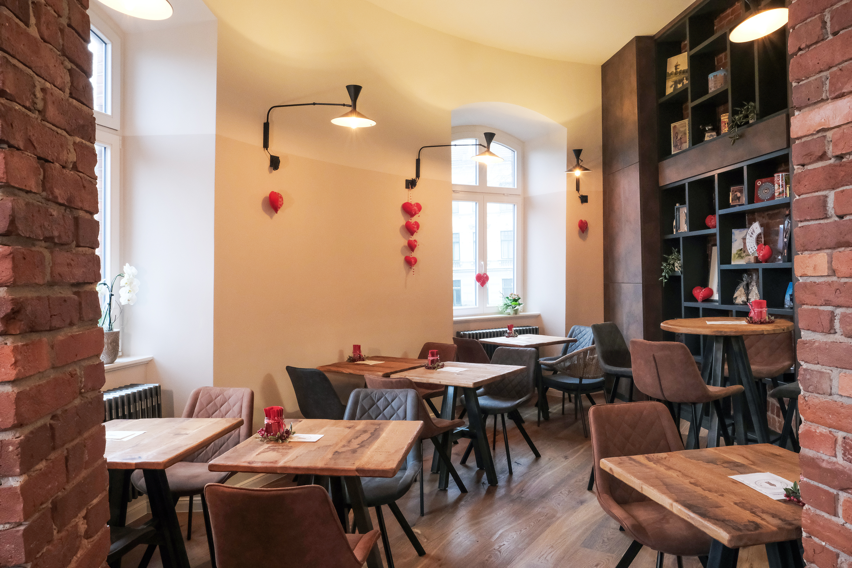 Klein aber fein: ein Café in einem Wasserturm ist ein spezielles Erlebnis.