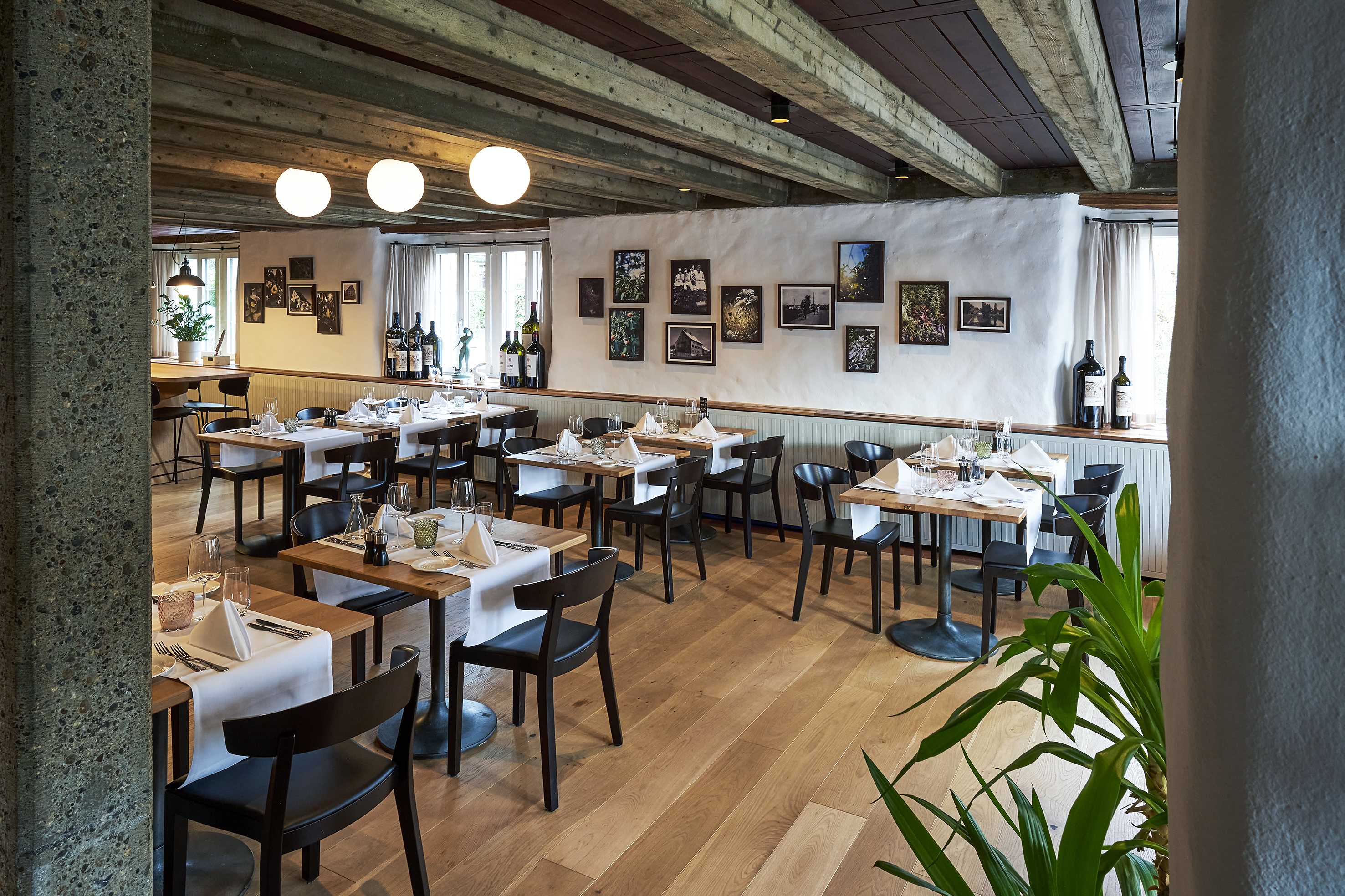 Schön renoviert: Das Restaurant mit bis zu 80 Plätzen.