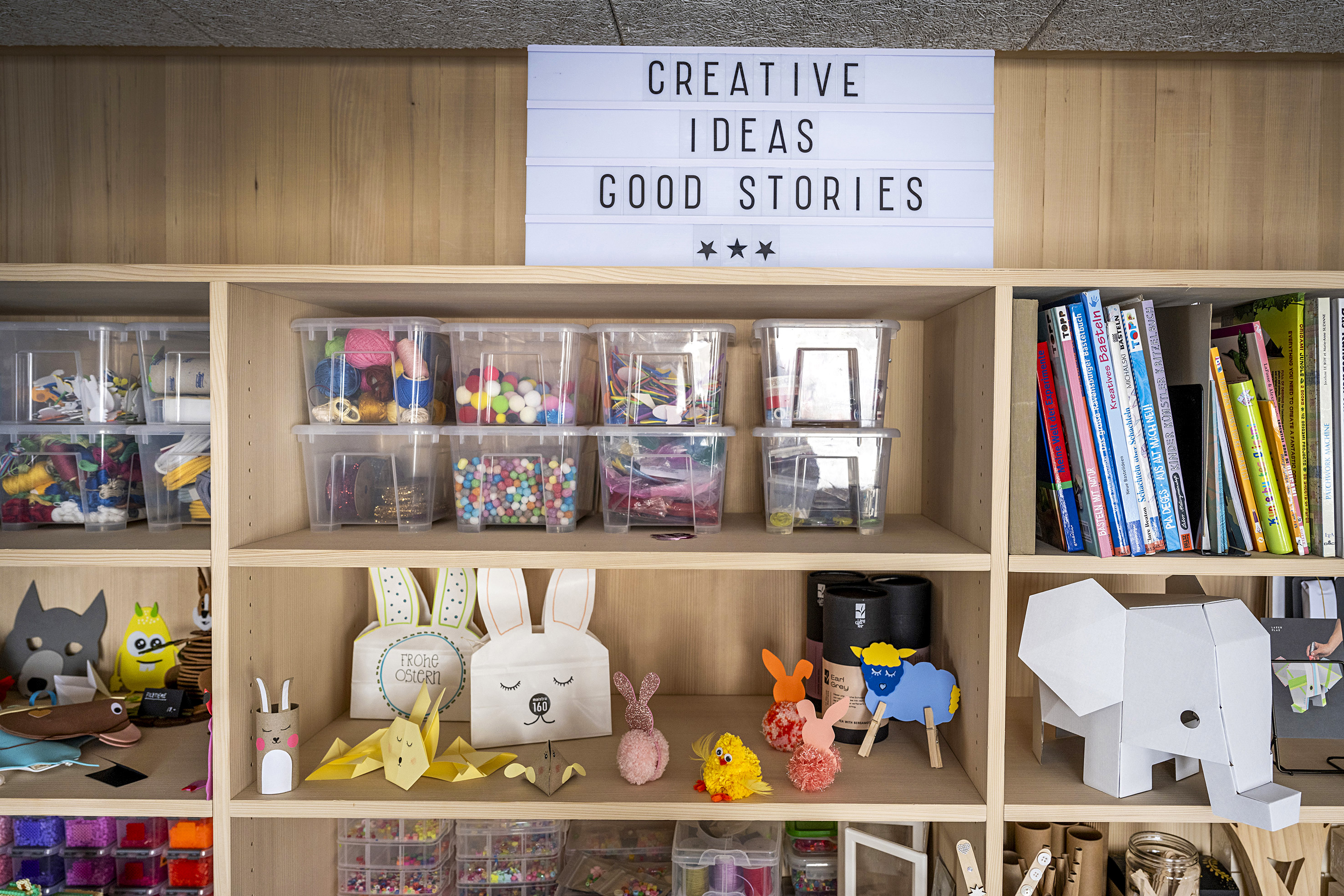 Die Creative Box steht auch Einheimischen offen.