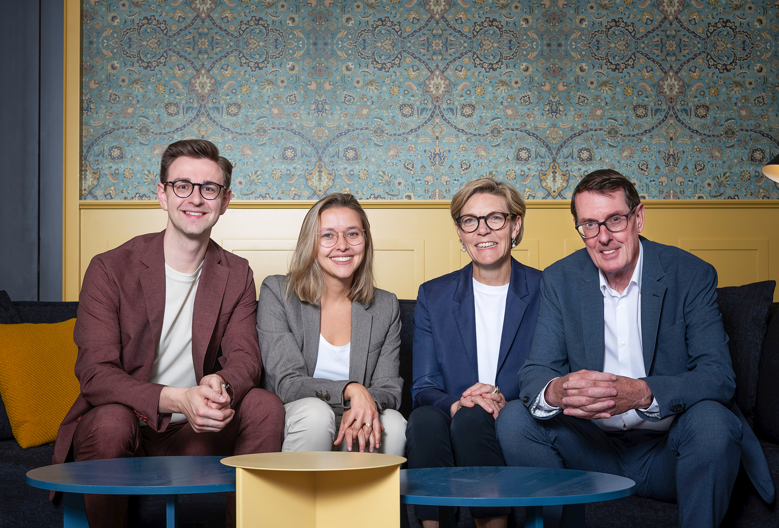 Jamie Rizzi, Michelle Juker, Claudia und Andreas Züllig (v.l.)