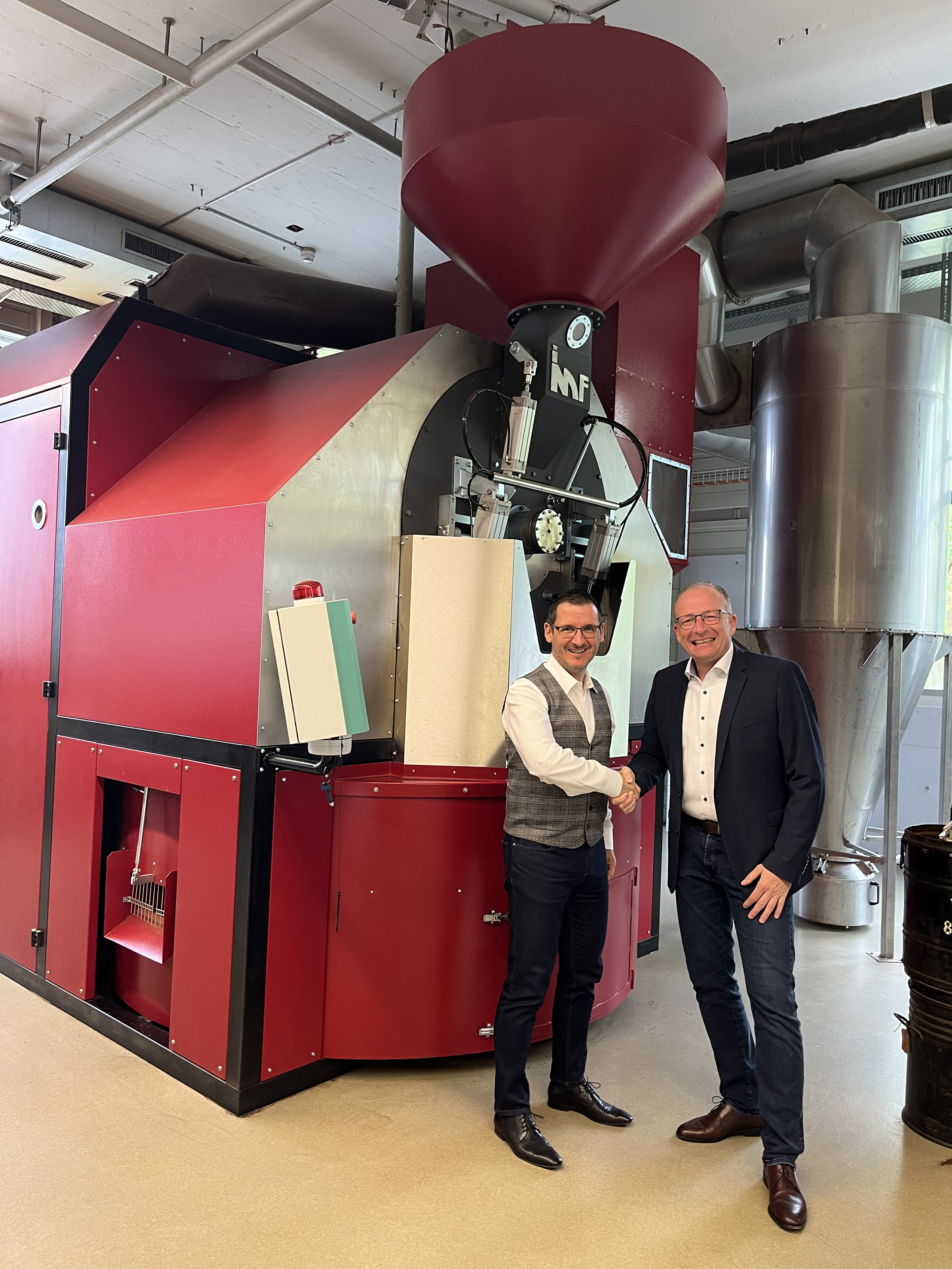 Michael Schwarz (r.) und Reto Burri