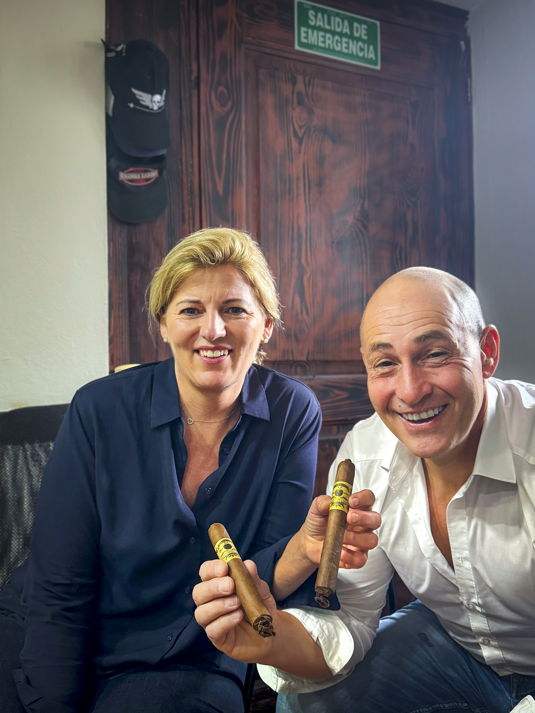 Paloma Szathmáry und Romeo Brodmann in Santiago de los  Caballeros Dom. Rep. (2024)