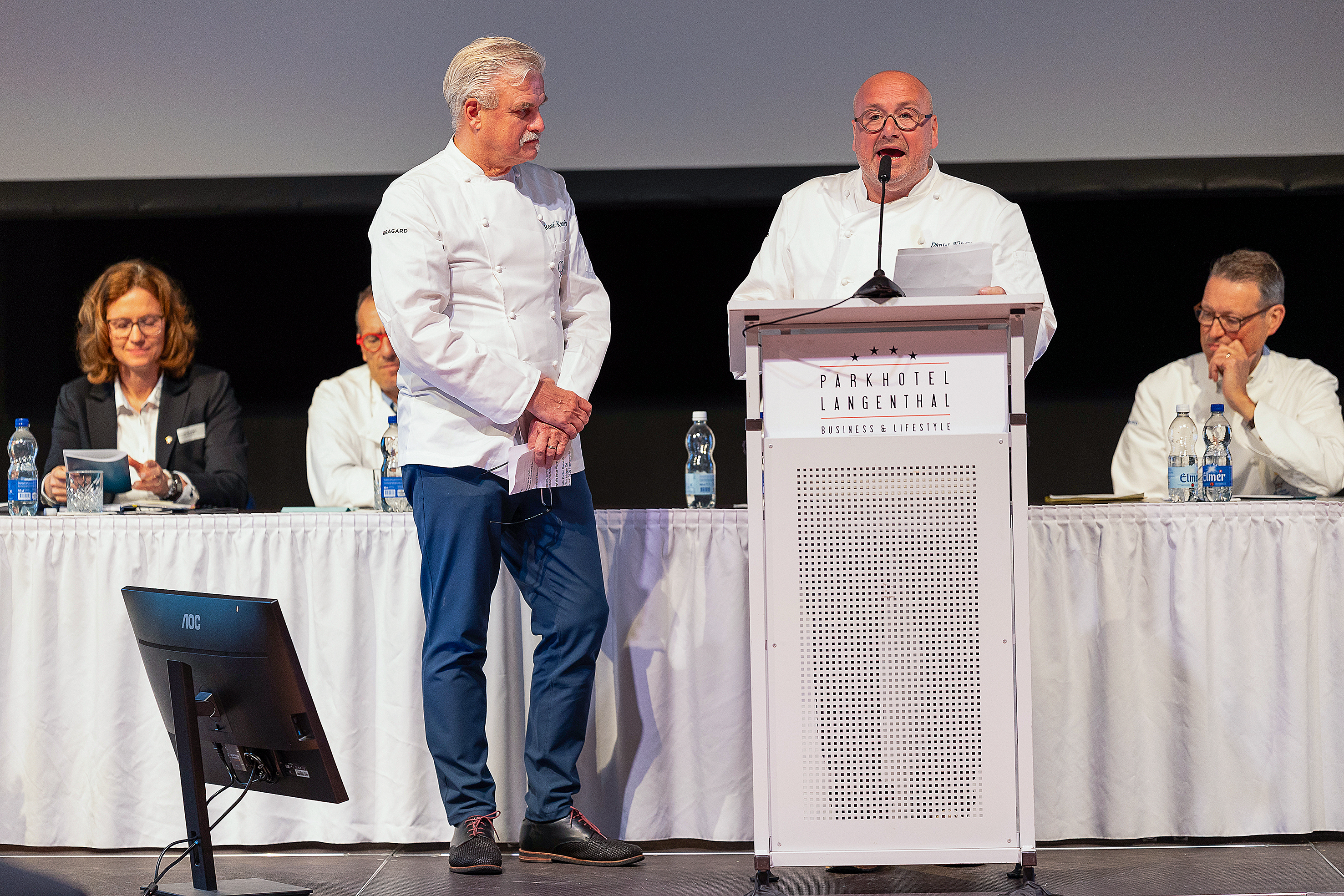 Neu gewählt: Ehrenmitglied und Ambassador RenéKaufmann und der zweite Vizepräsident Dani Windlin.