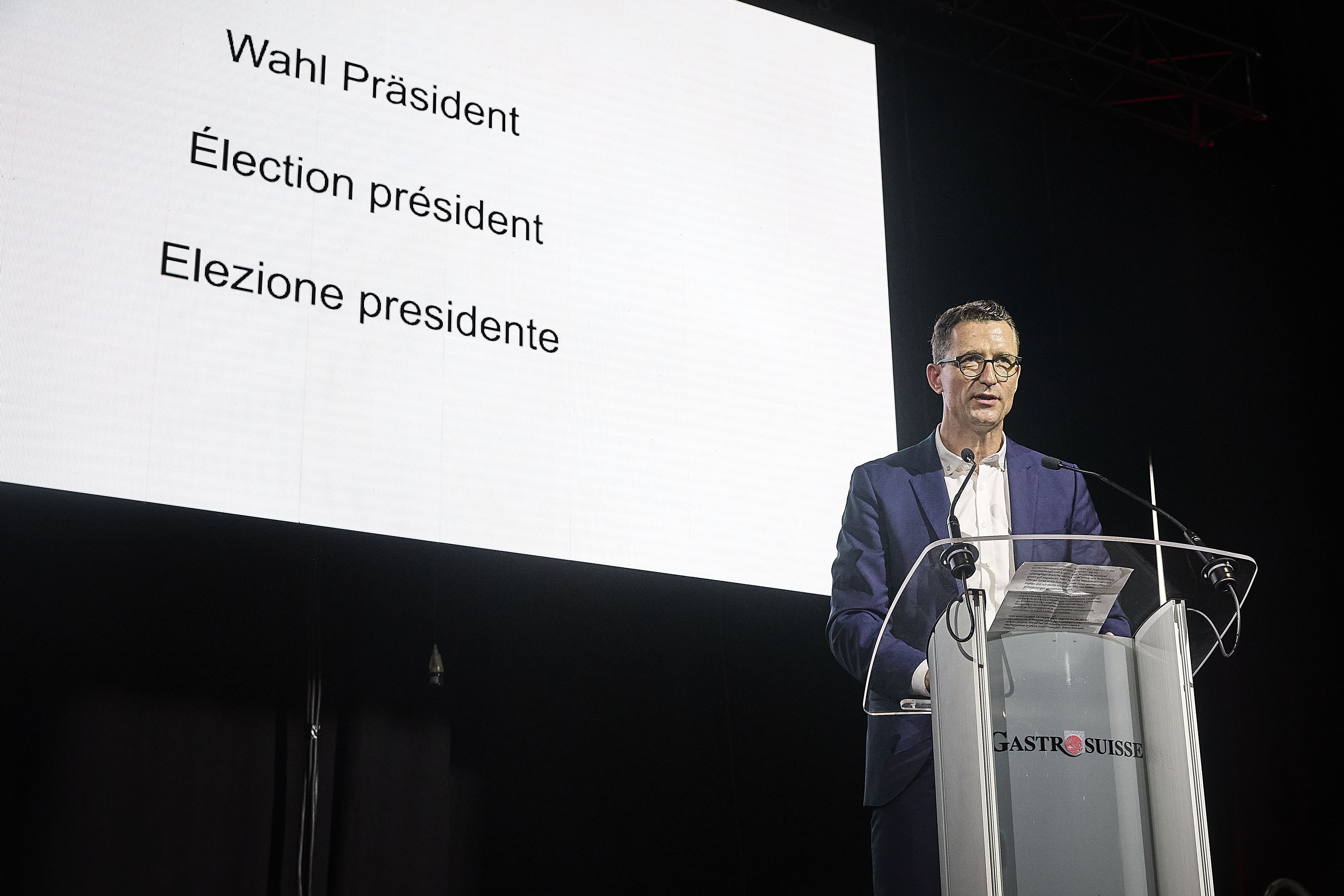 Der neue Präsident von GastroSuisse heisst Beat Imhof