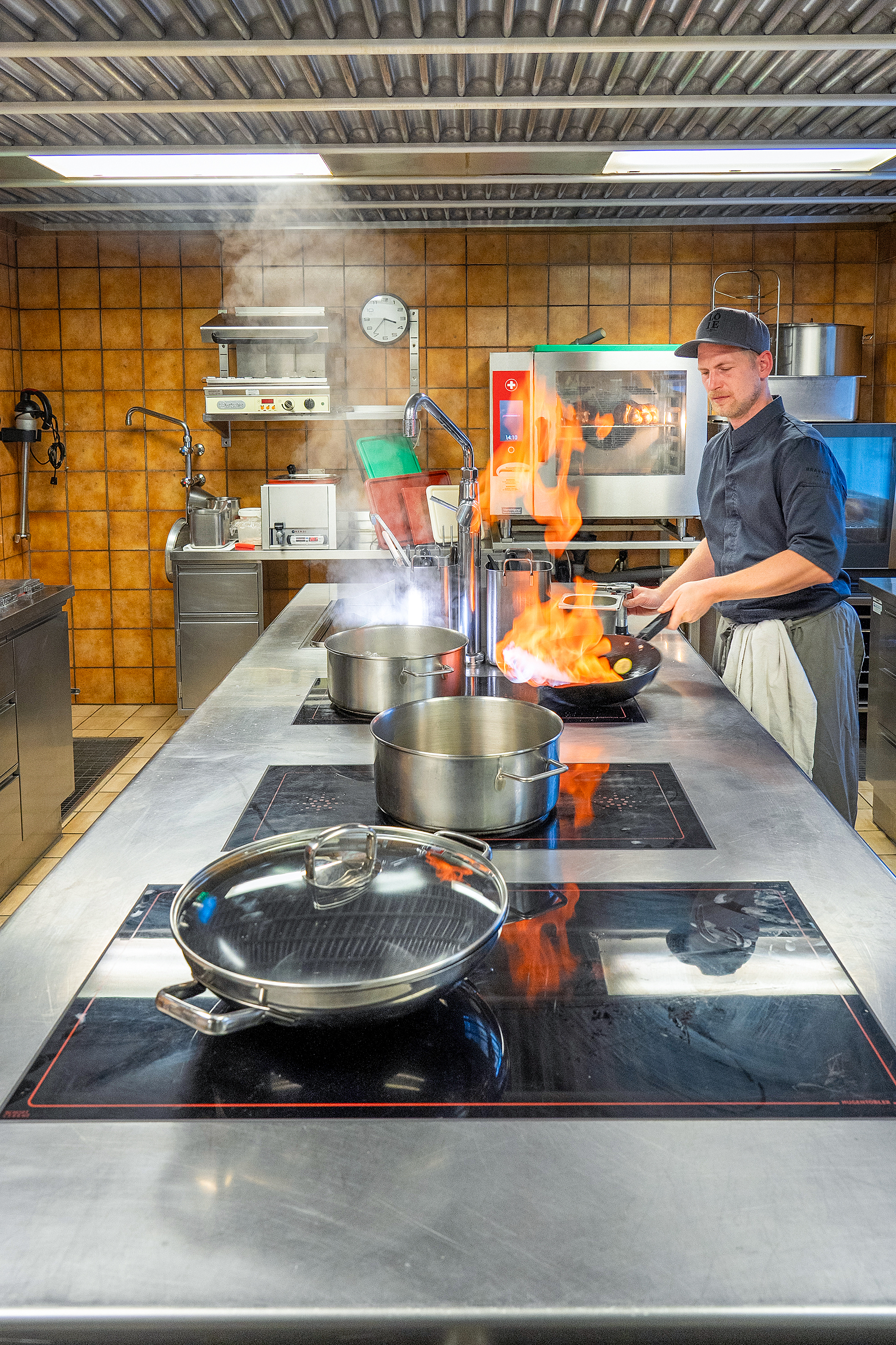 Er brennt für seine Profession: Kevin Bracher mit kühlem Kopf bei der Ausübung seiner Leidenschaft.
