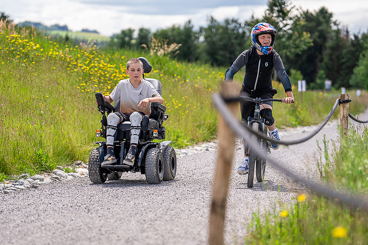Inklusion ist den Betreibern des Swiss Bike Parks sehr wichtig.