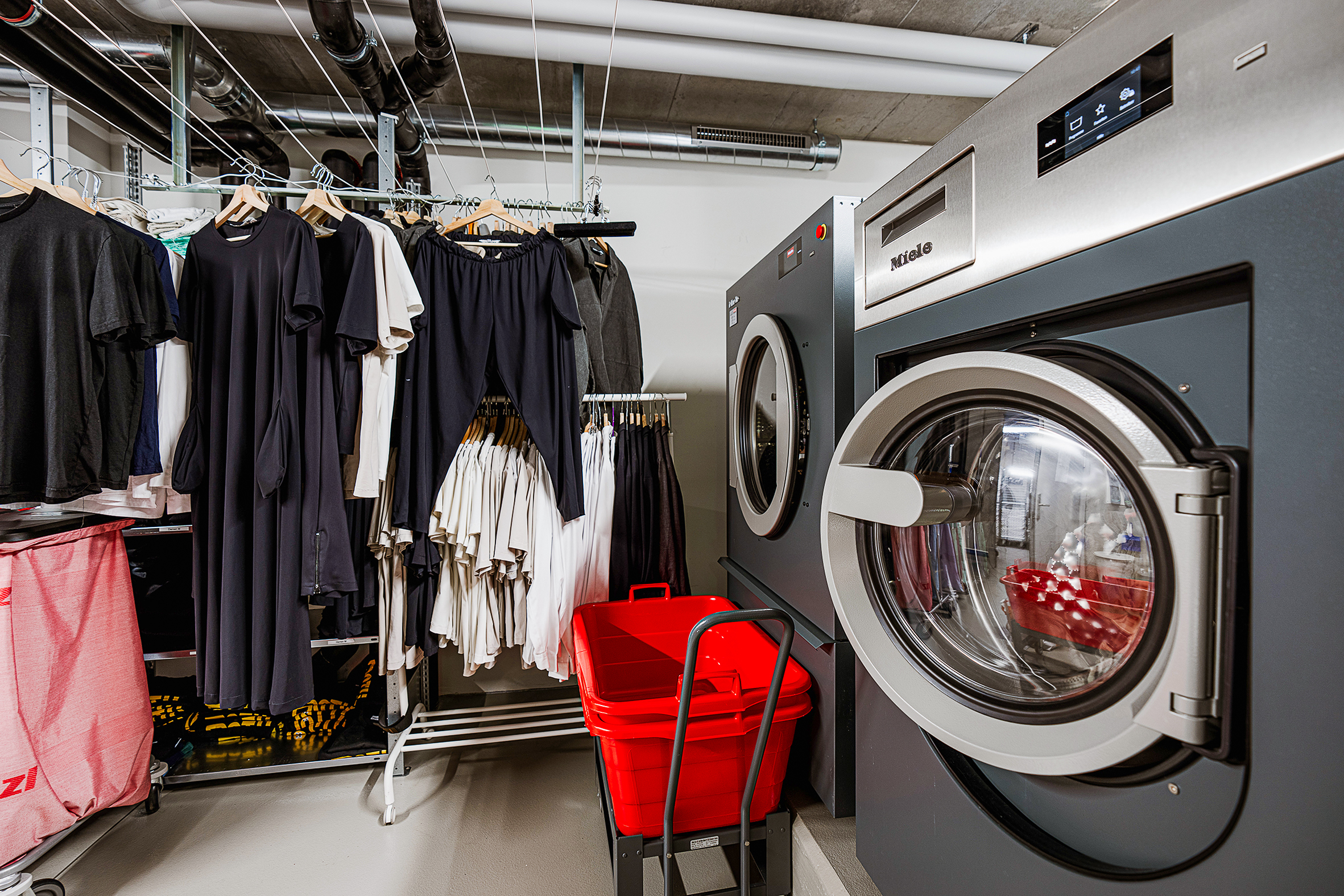 Die Maschinen der Miele AG sind im Hotel Maistra täglich ausgelastet und an Wochenenden oft während acht Stunden nonstop in Betrieb.