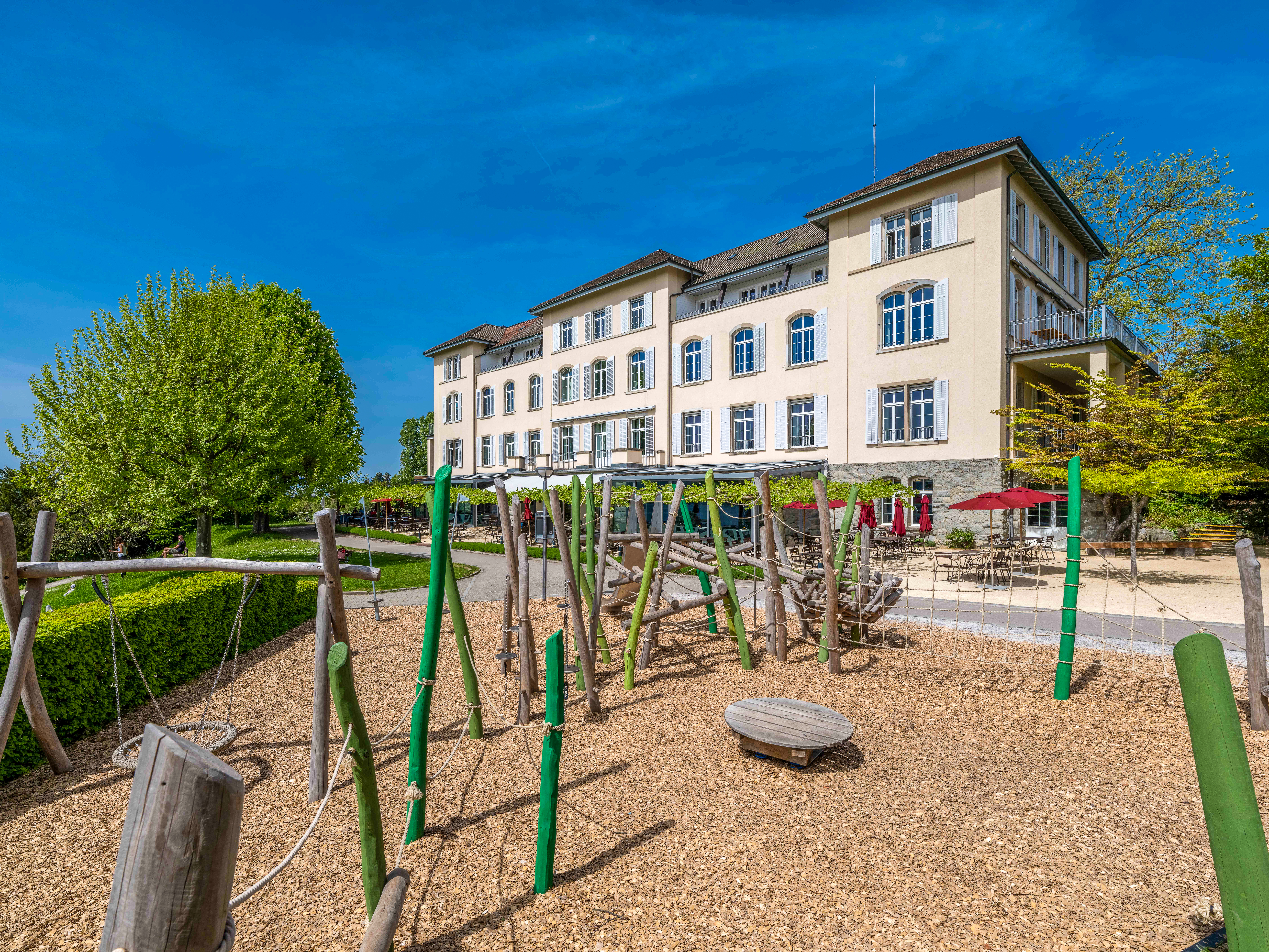 Das Restaurant EPI-Park befindet sich im Gründerhaus der Schweizerischen Epilepsie-Stiftung und gilt als Herzstück und Begegnungszone.