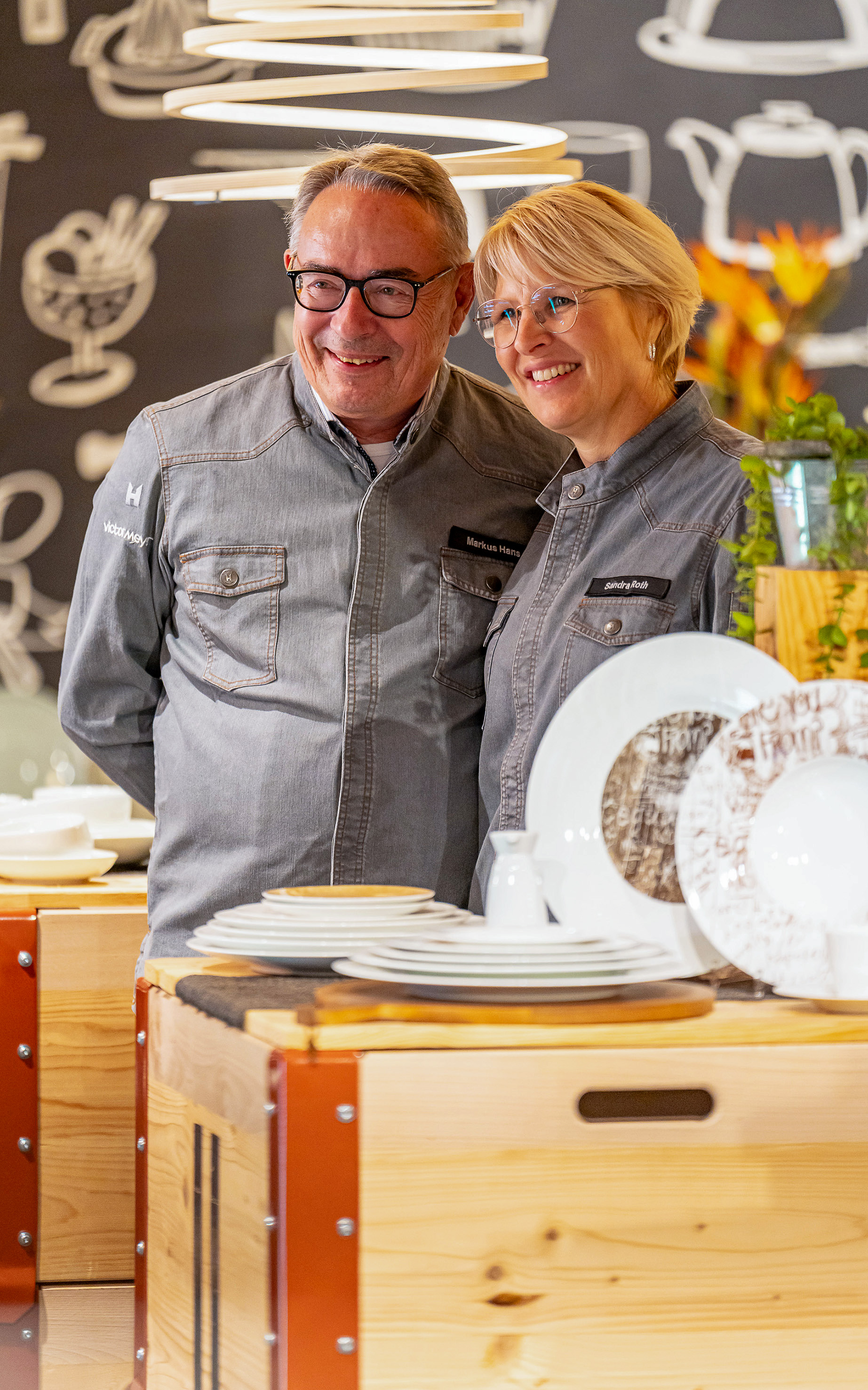 Sandra Roth und Markus Hans von Victor Meyer.