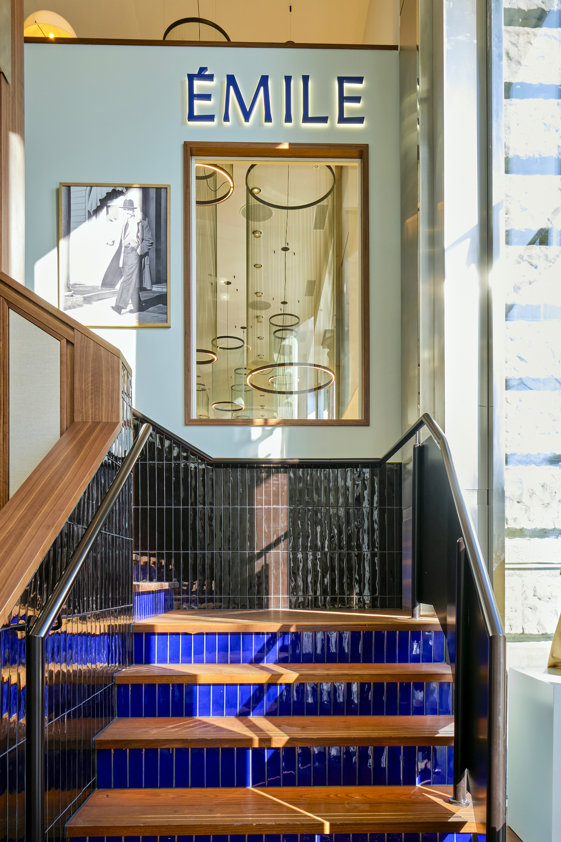 Émile ist das hauseigene Restaurant des Modehaus Bongénie – ehemals Grieder – an der Zürcher Bahnhofstrasse.