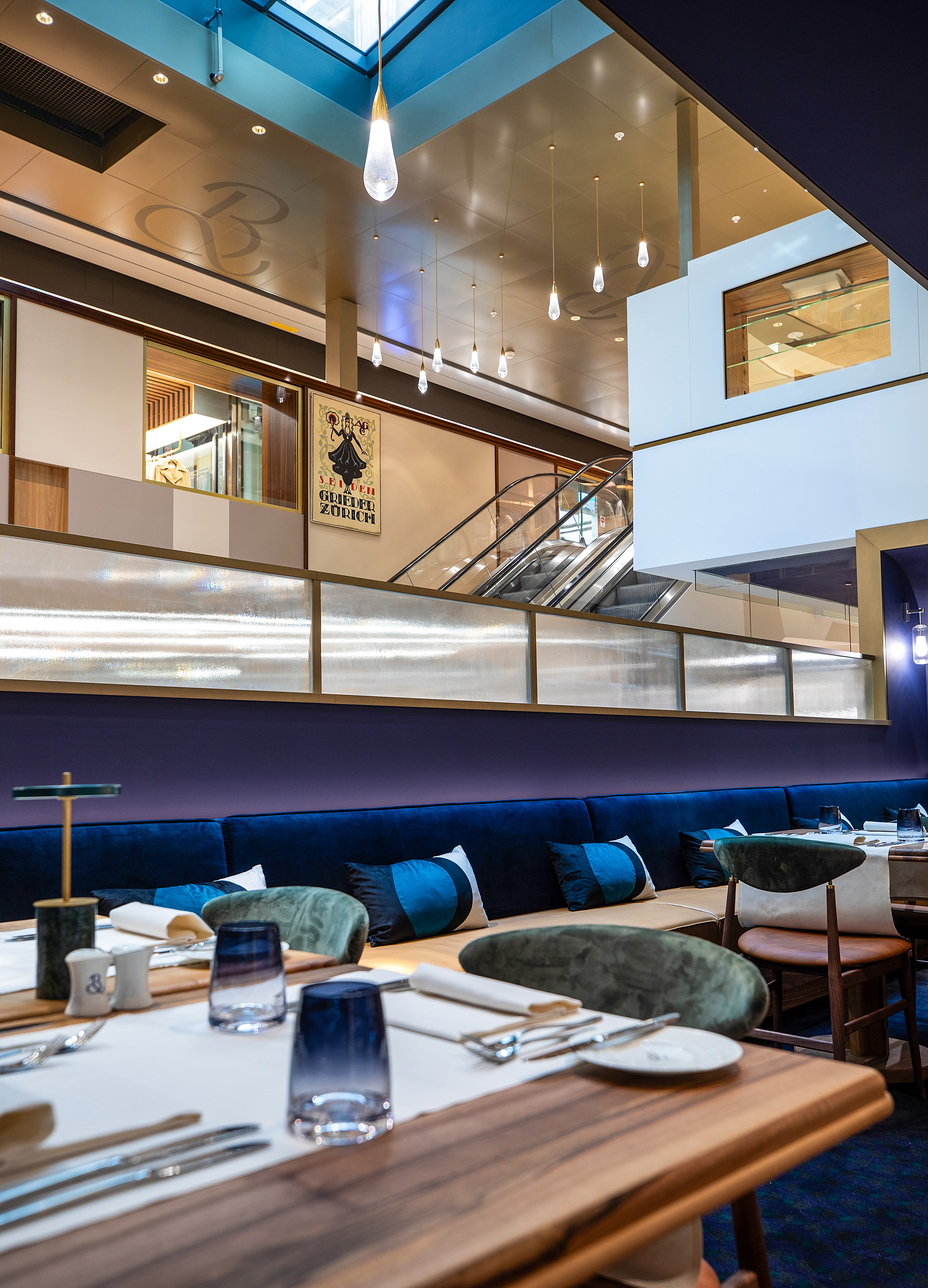 Das Restaurant Émile ist in die Boutique Bongénie integriert.