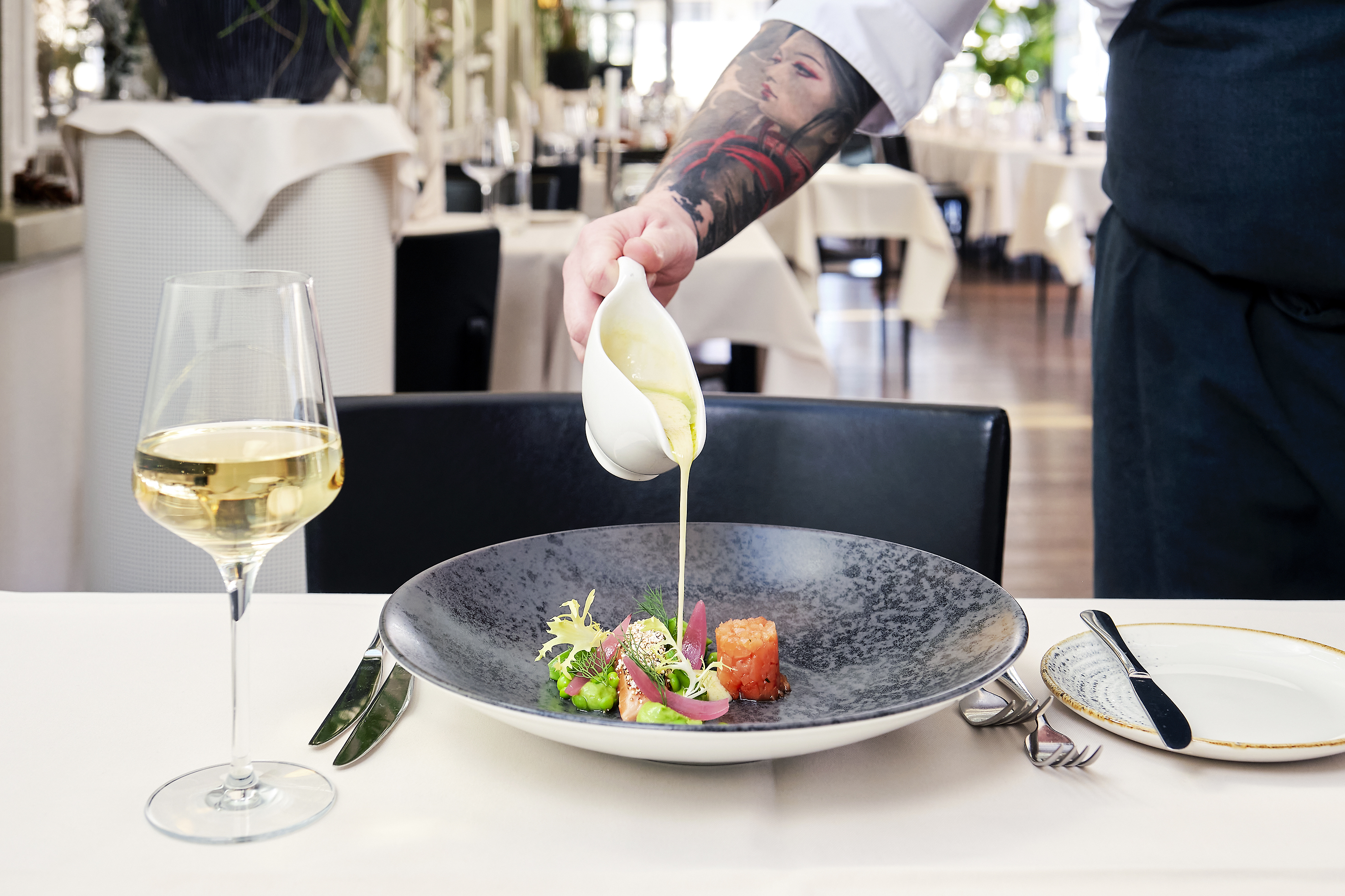 Gehoben, aber nicht abgehoben, so das Motto vom Hotel Restaurant Schützen.