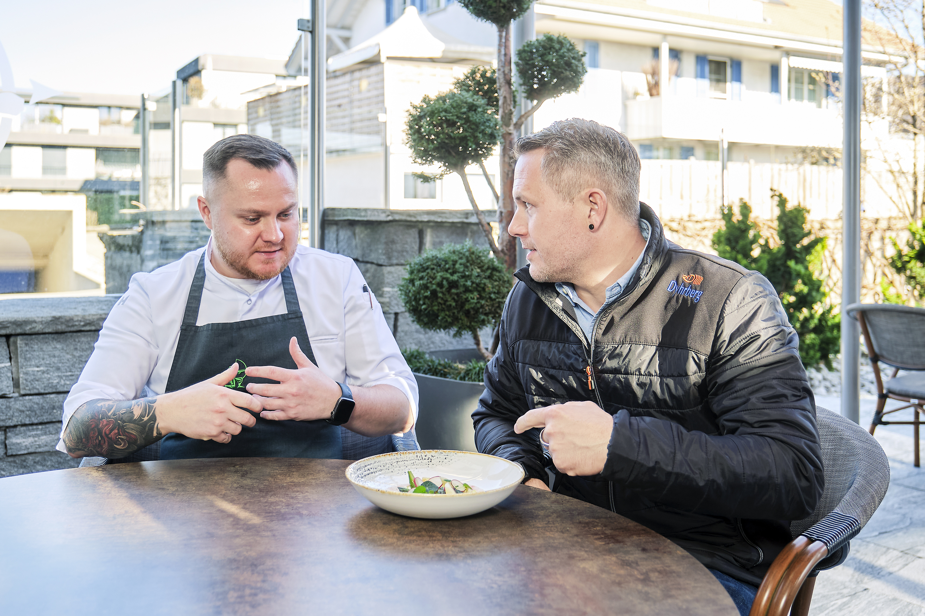 Als ehemaliger Koch kennt Tjakko Weber, regionaler Verkaufsleiter der Dyhrberg AG, die Bedürfnisse seiner Kunden genau.