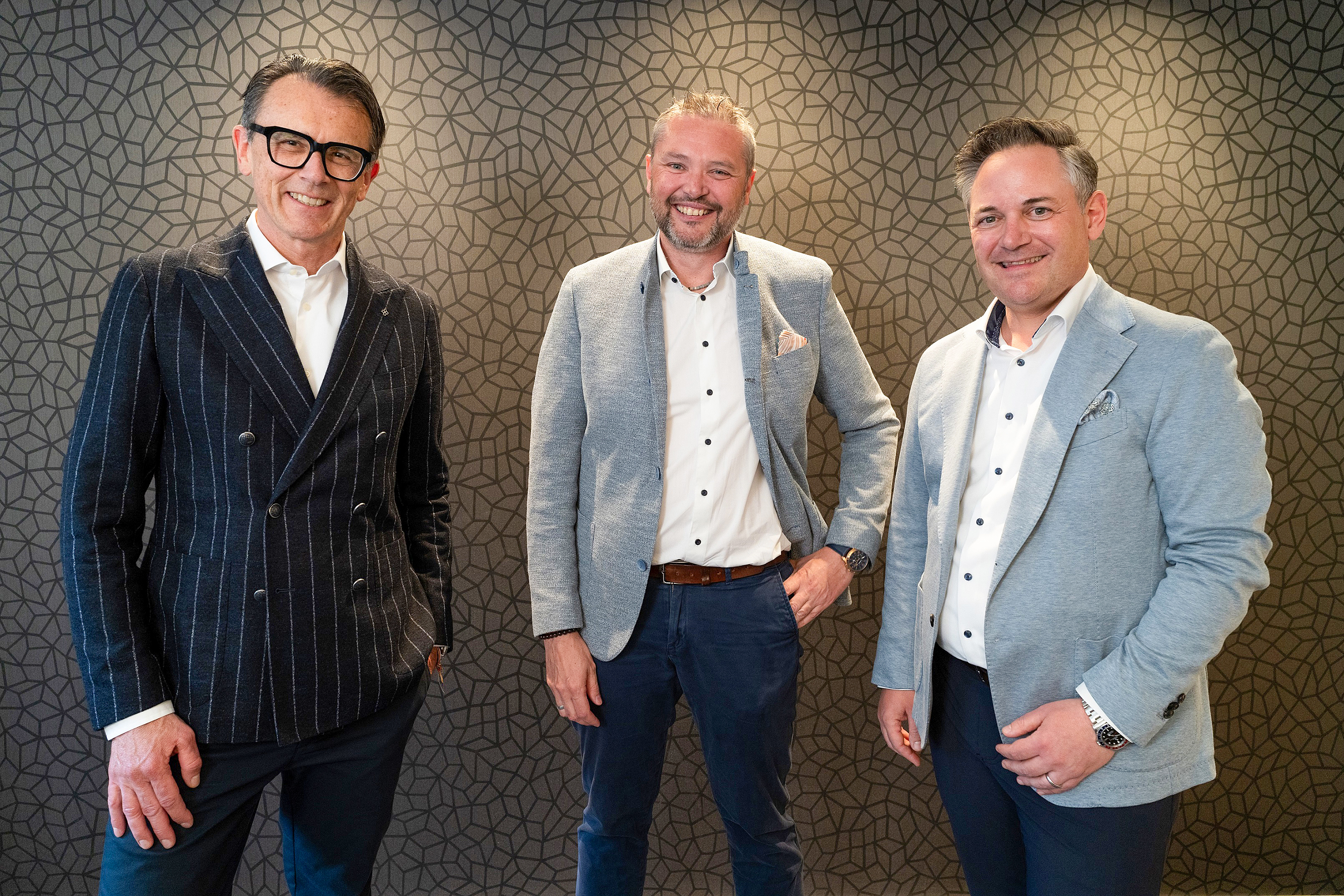 Patrik Scherrer, Jan Stiller und Luzius Kuchen