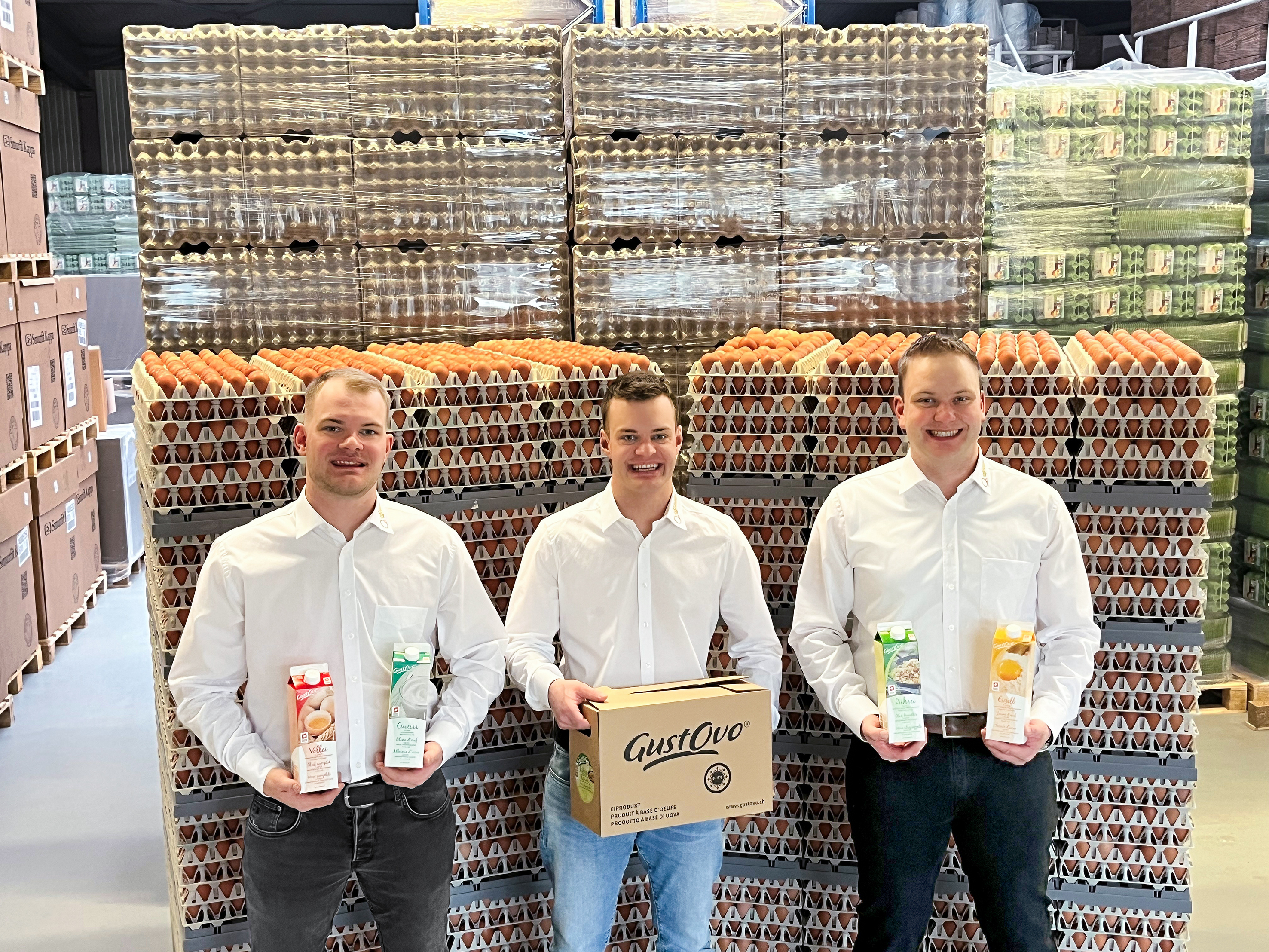 Die nächste Generation hat im vergangenen Jahr die Leitung übernommen: Maurus, Tobias und Markus Fischer.