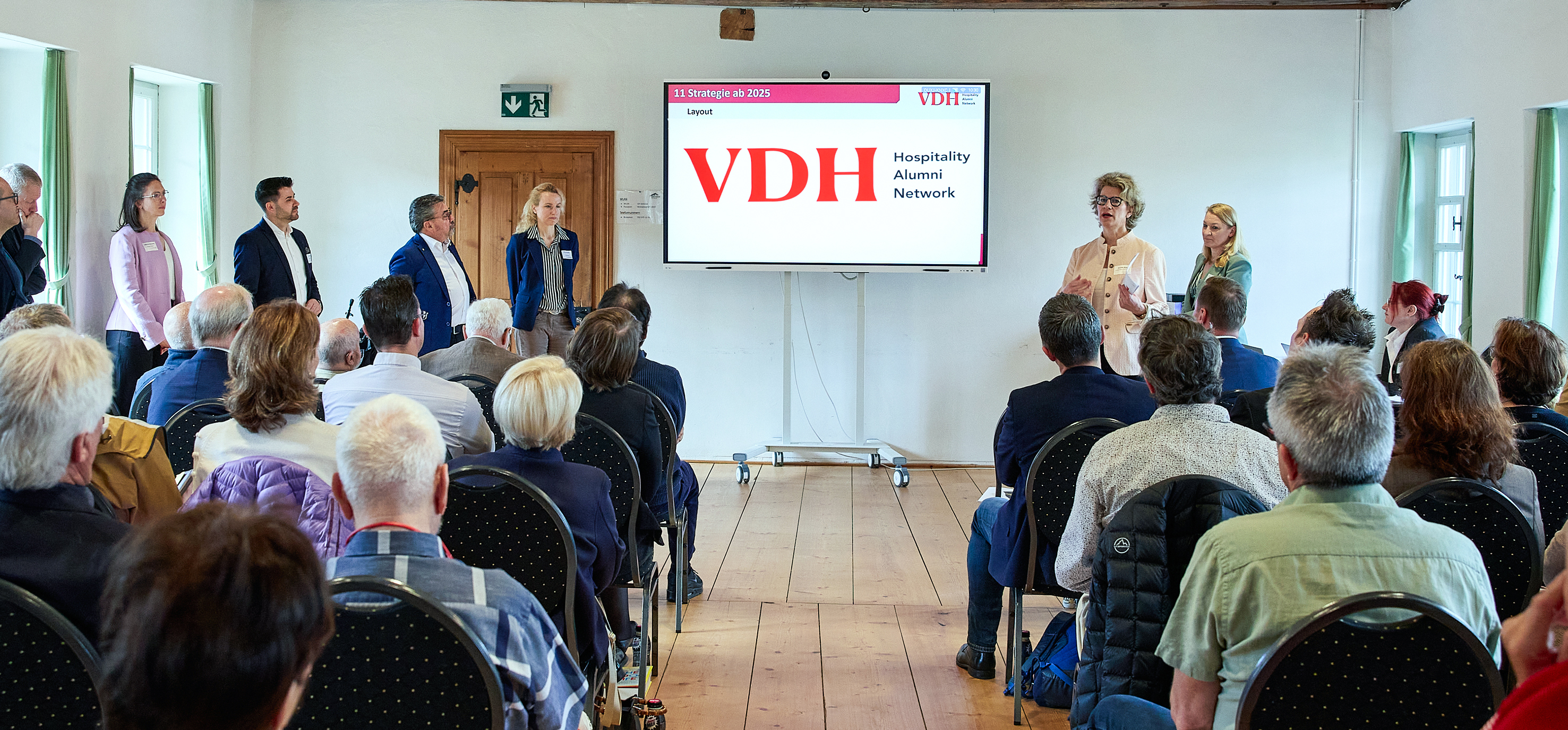 Der Vorstand der VDH präsentierte die geschärfte Strategie und das neue Logo.