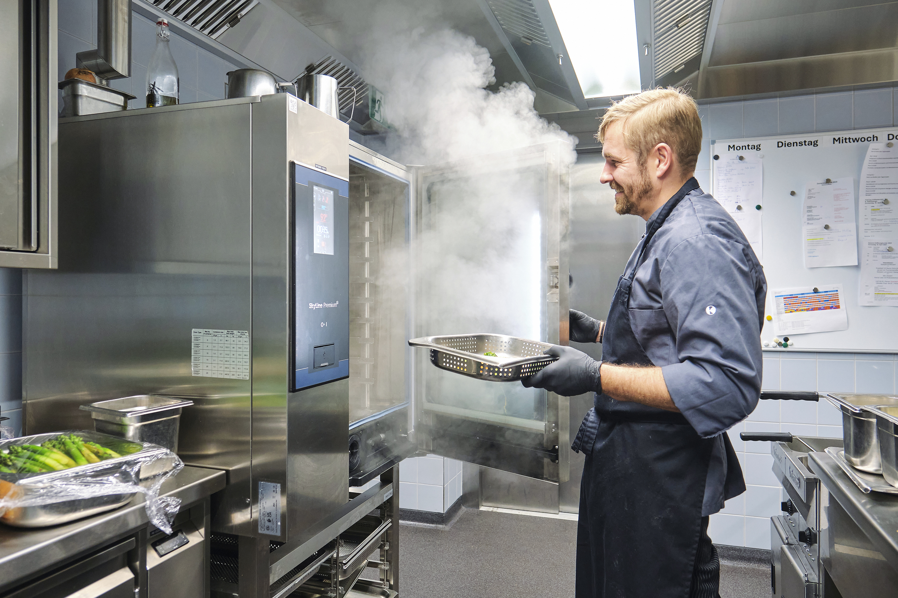 Dank einem zweiten SkyLine Premium-S Ofen ist das Küchenteam flexibel in den Abläufen.