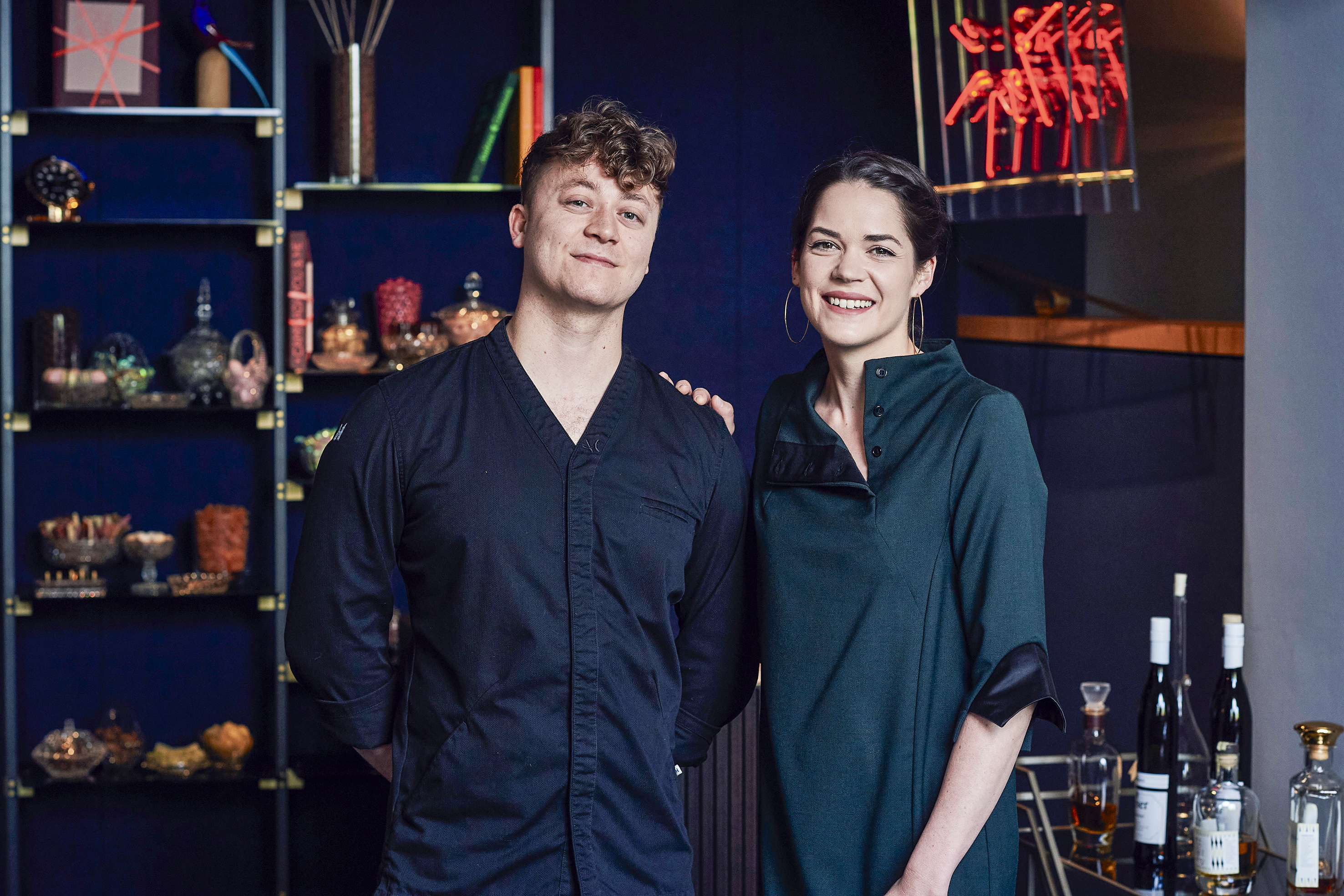 Joël Ellenberger und Susanne Schneider.