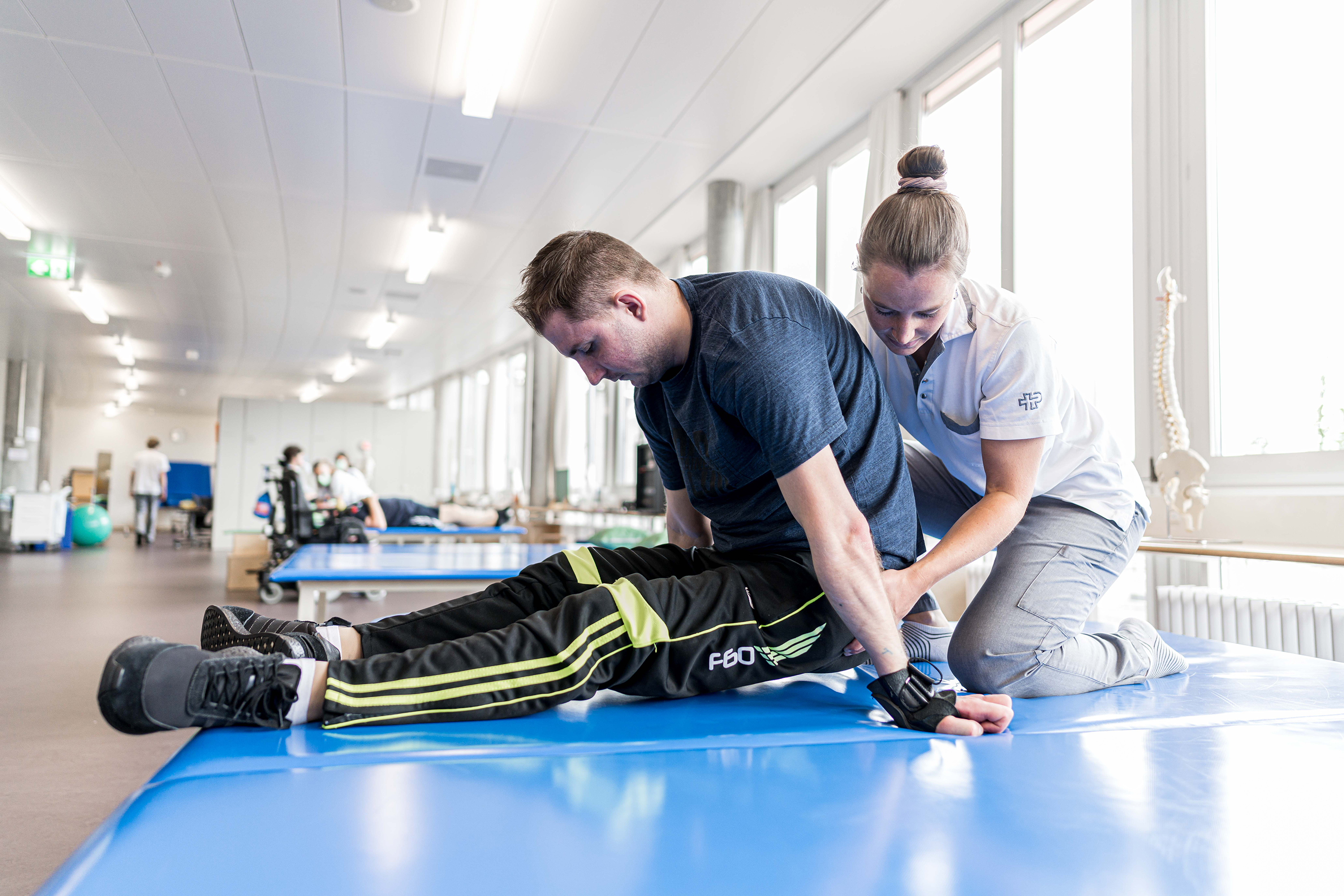 Von der Erstversorgung über die Reha bis zur Eingliederung. In Nottwil ist alles unter einem Dach.