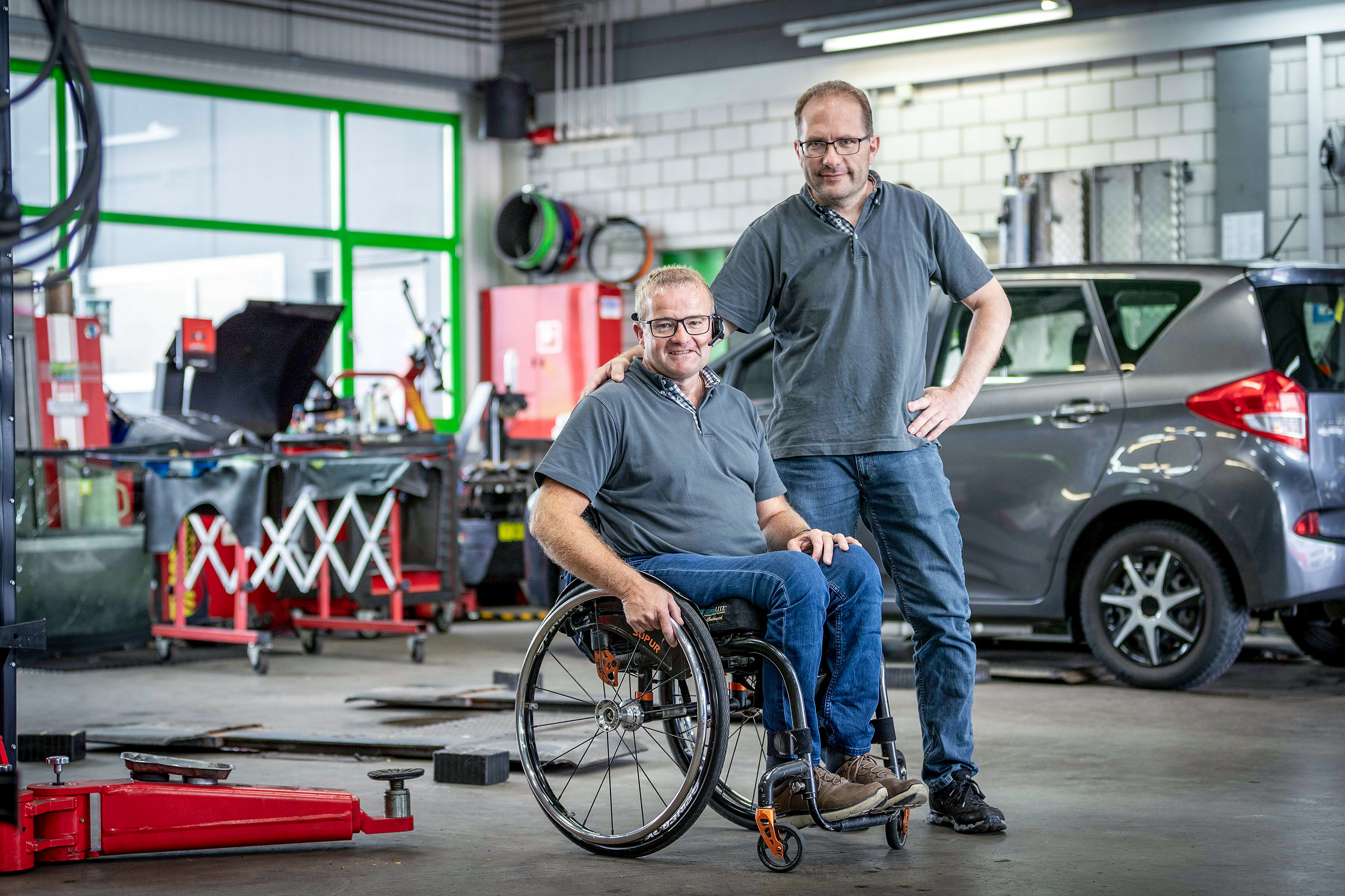 Im Schweizer Paraplegiker-Zentrum werden Menschen mit Querschnittlähmung auch auf neue Berufe vorbereitet.