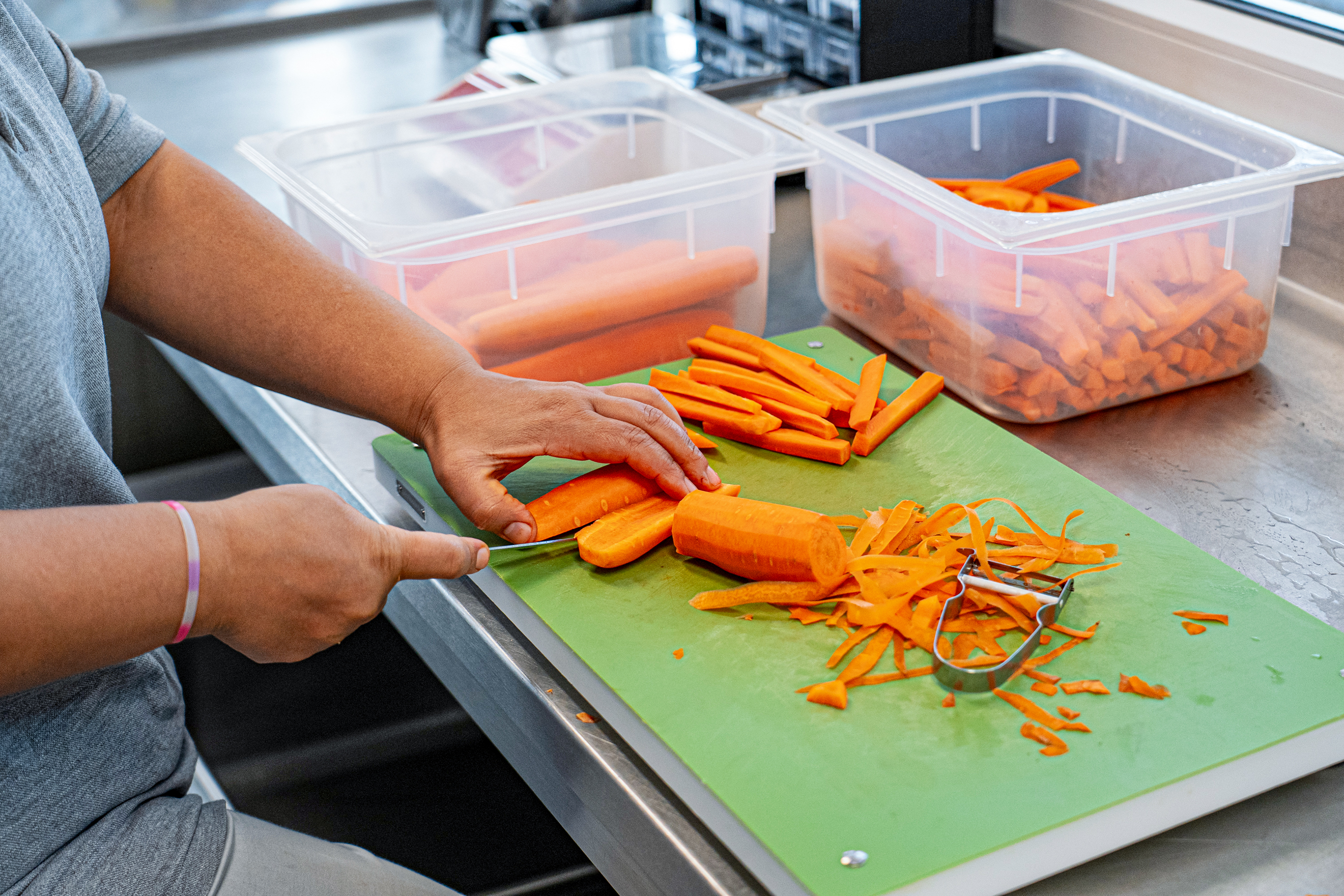 Bei Culinaria engagieren sich rund 45 Freiwillige, die sich nach ihren Möglichkeiten einbringen.