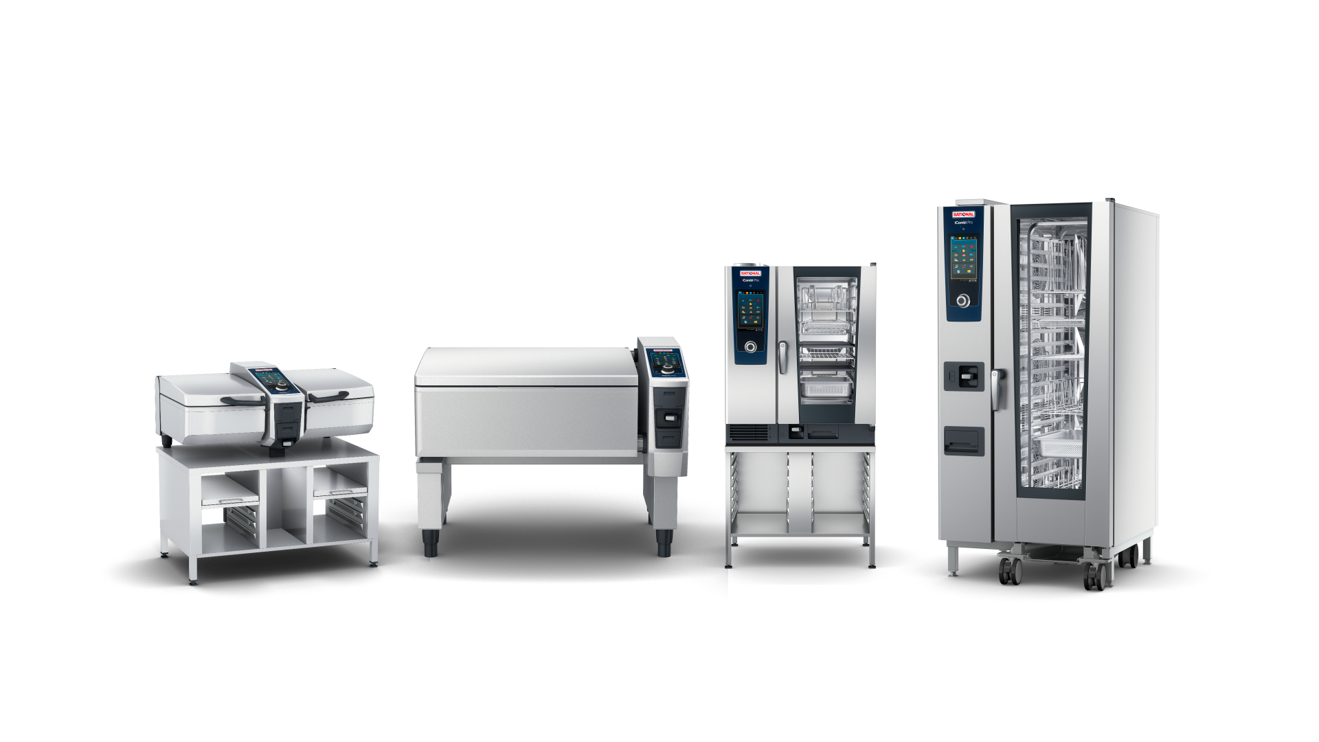 Die neuen Stars am Rational-Himmel: iVario Pro 2-XS, iVario Pro und der iCombi Pro in verschiedenen Ausführungen.