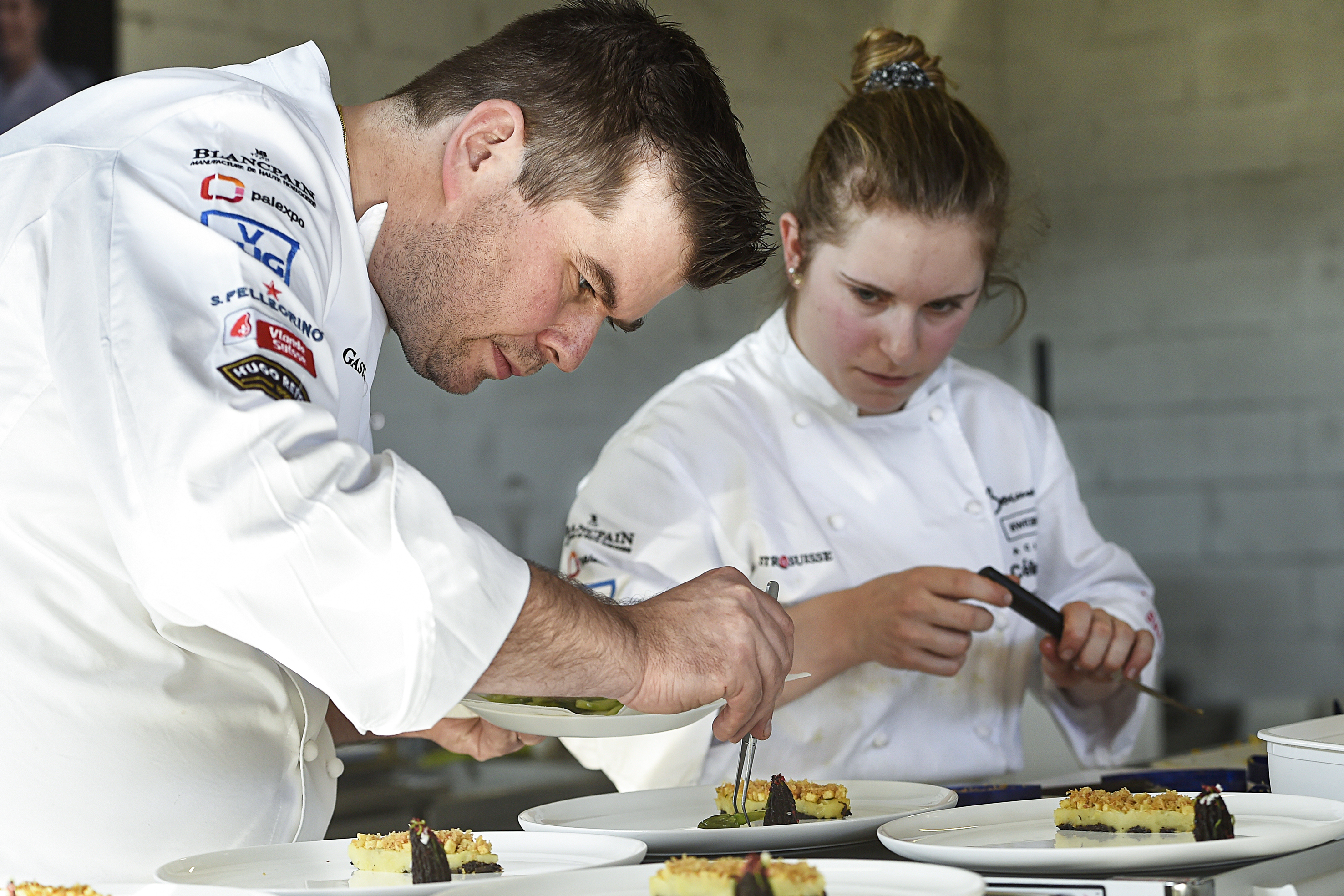 Ein eingespieltes Team: Christoph Hunziker und Céline Maier.
