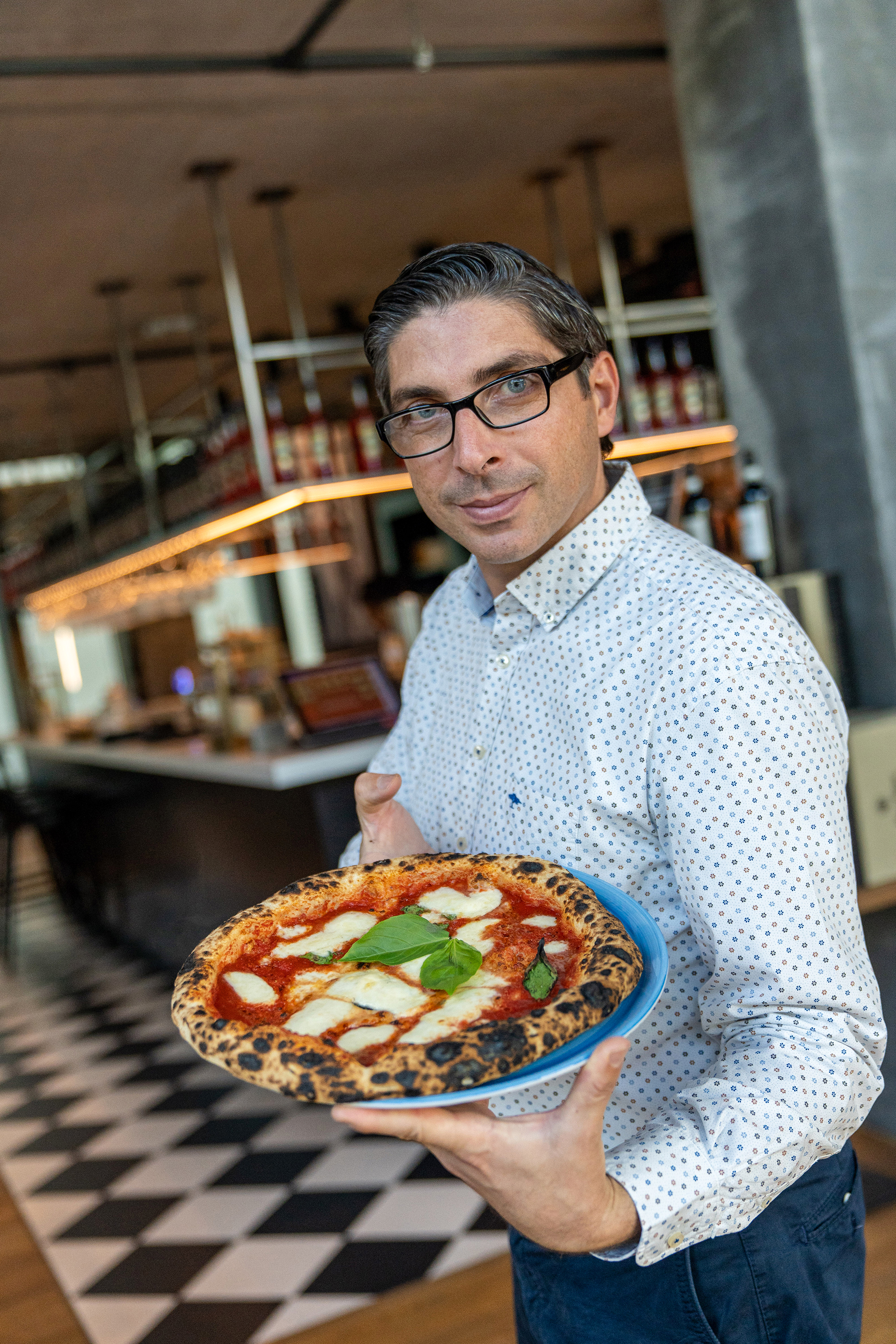 Der sympathische Gastgeber Donato de Ceglia gibt dem italienischen Restaurant ein Gesicht.