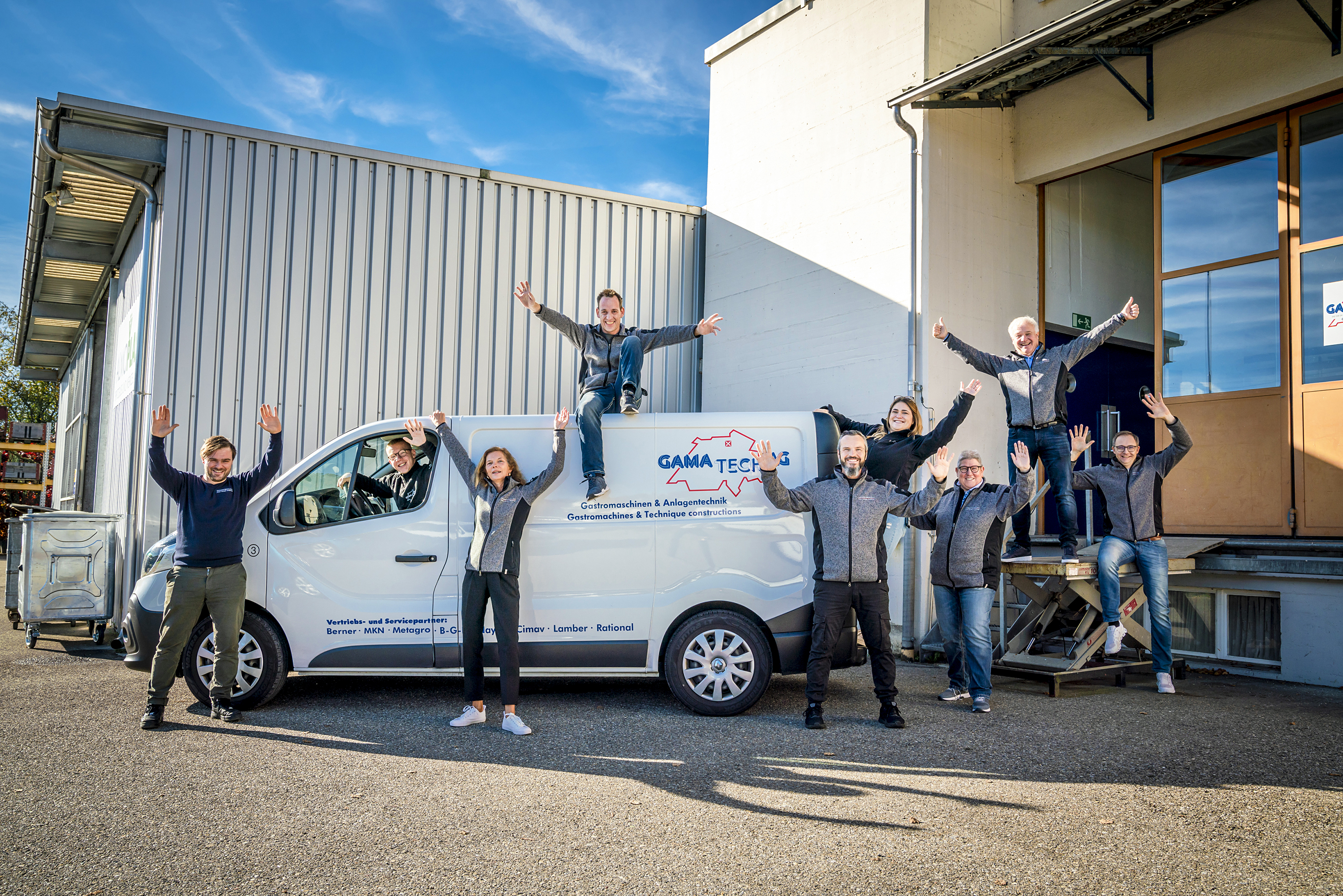 Herzlich willkommen – die Gamatech AG sorgt von Illnau ZH aus für professionelle Grossküchen und Anlagentechnik.