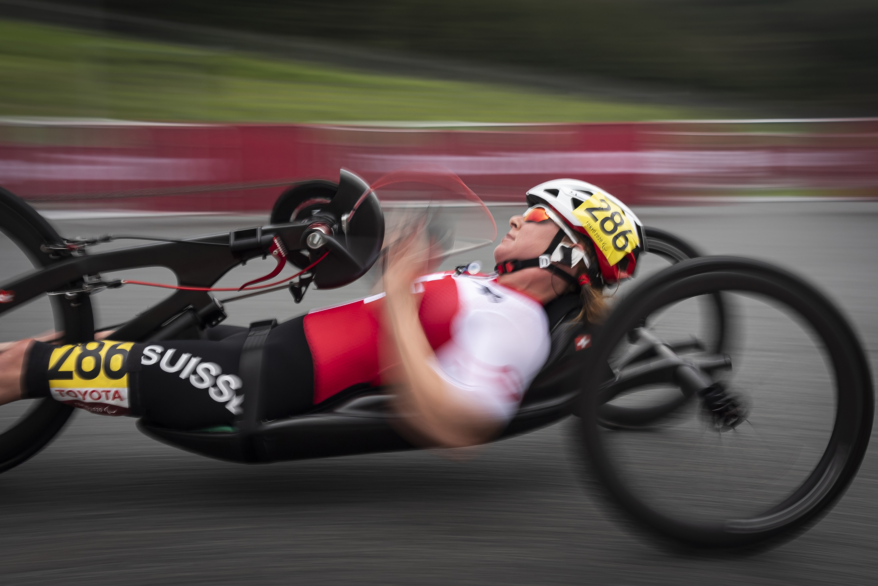 Handbikerin Sandra Stöckli trainiert viel. Nur alle zehn Tage gönnt sie sich einen Ruhetag und das Trainingsprogramm unterscheidet auch nicht zwischen Sonn- und Feiertagen.