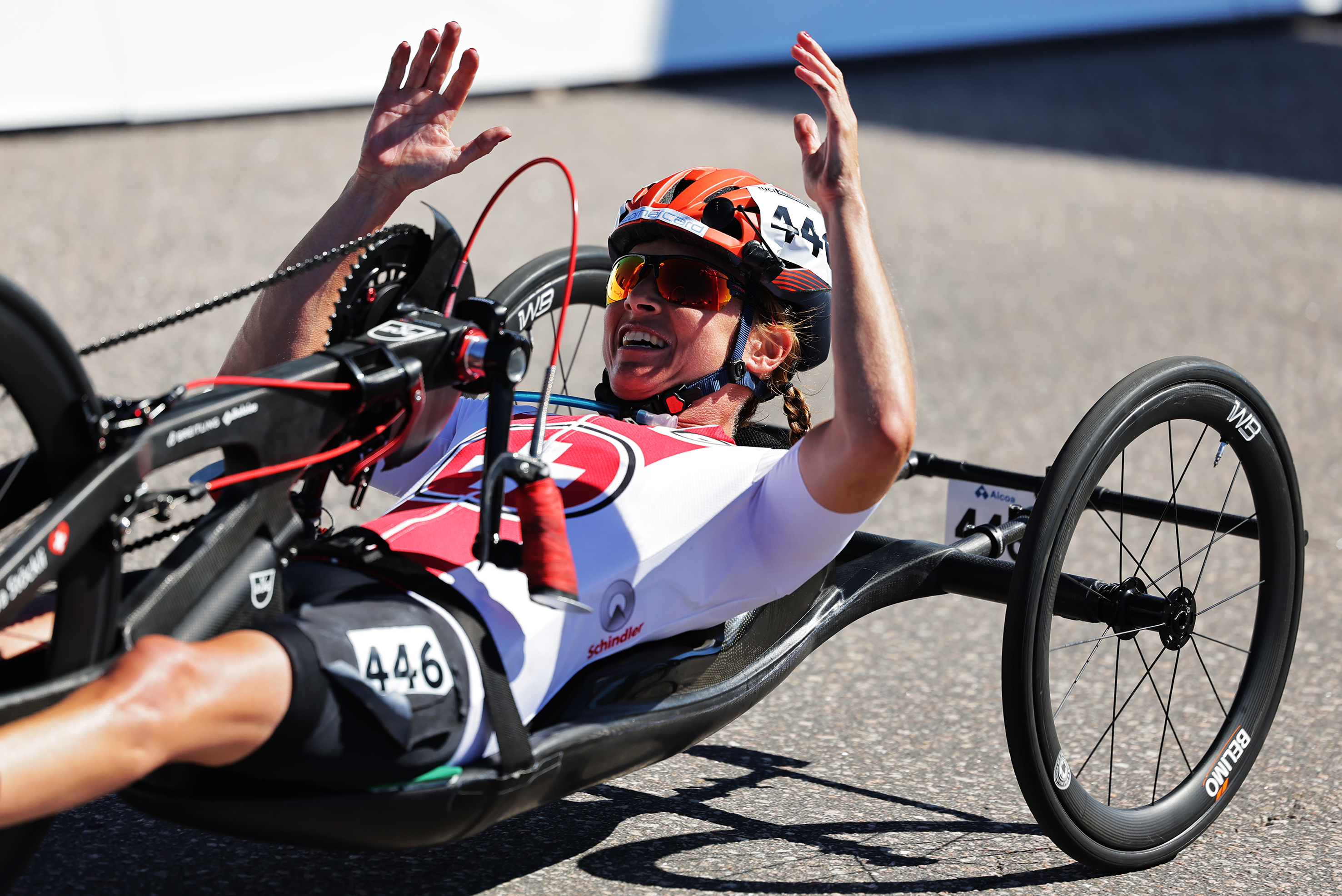 Sandra Stöckli holte dieses Jahr im Strassenrennen an der WM in Kanada die Bronzemedaille und damit das zweite WM-Edelmetall.