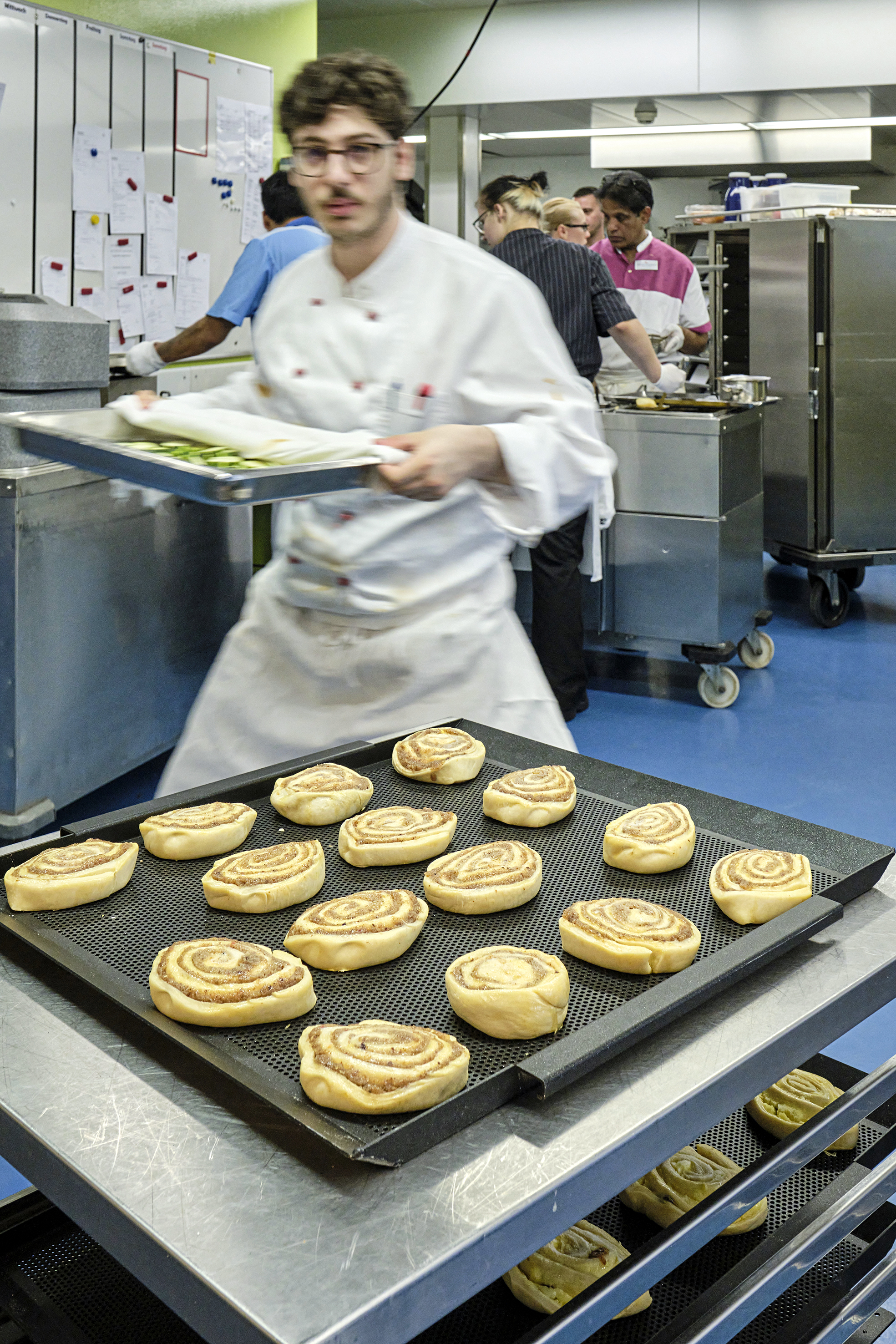 16 statt acht Hefeschnecken finden auf einem FlexiRack Platz oder vier statt zwei Teller – das ist eine Verdoppelung herkömmlicher Kapazitäten.