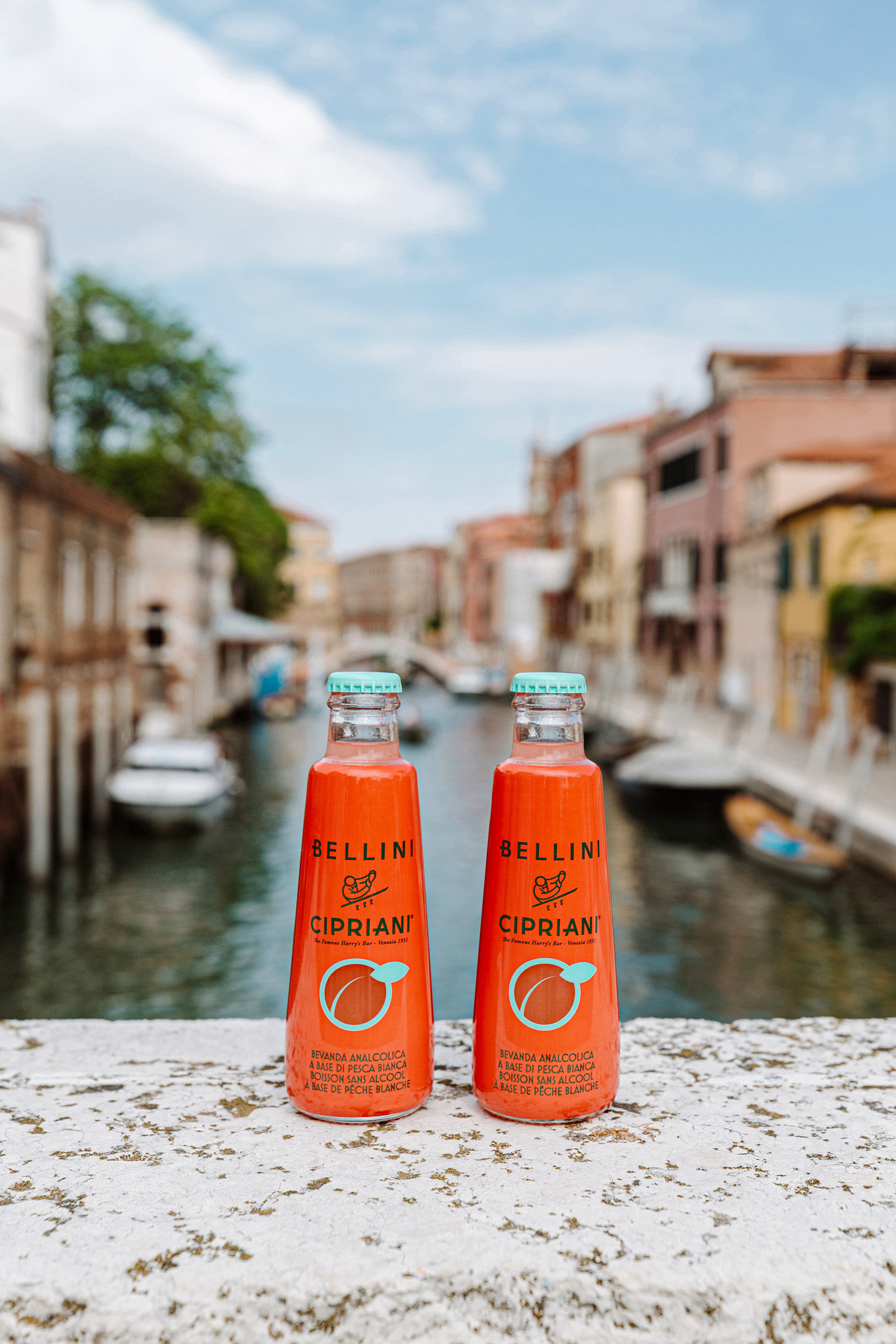 Virgin Bellini: die alkoholfreie Variante des Bellini steht dem Original in nichts nach und sorgt für ein genauso erfrischendes Geschmackserlebnis.