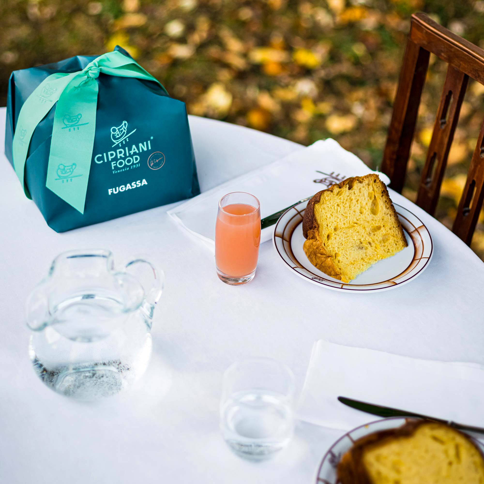 Cipriani Fugassa: Der traditionelle Kuchen aus Venedig enthält im Gegensatz zum Panettone keine Rosinen oder Früchte.