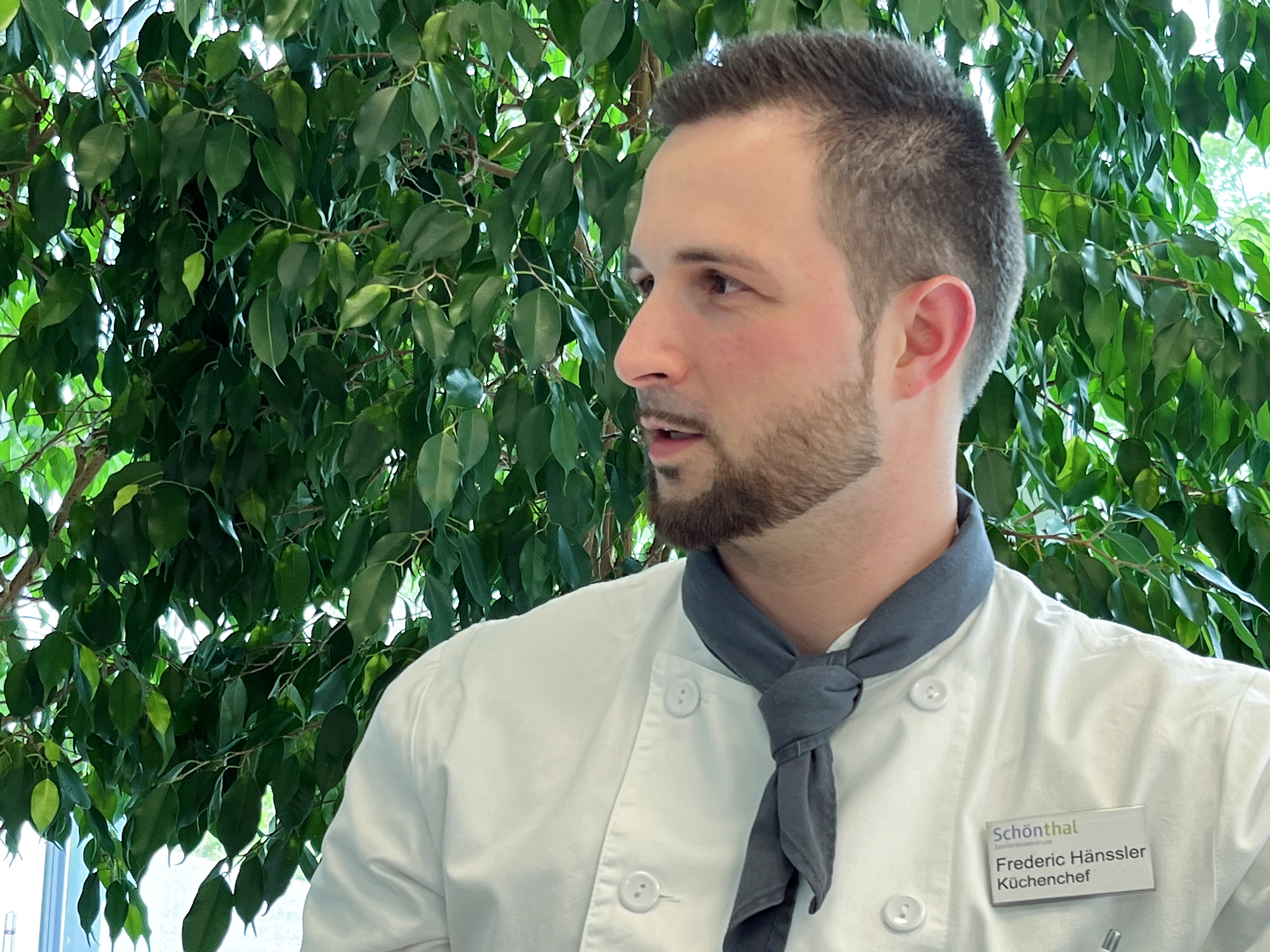 Frederic Hänssler, Küchenchef: Das Gelingen müssen wir jeden Tag neu erarbeiten.