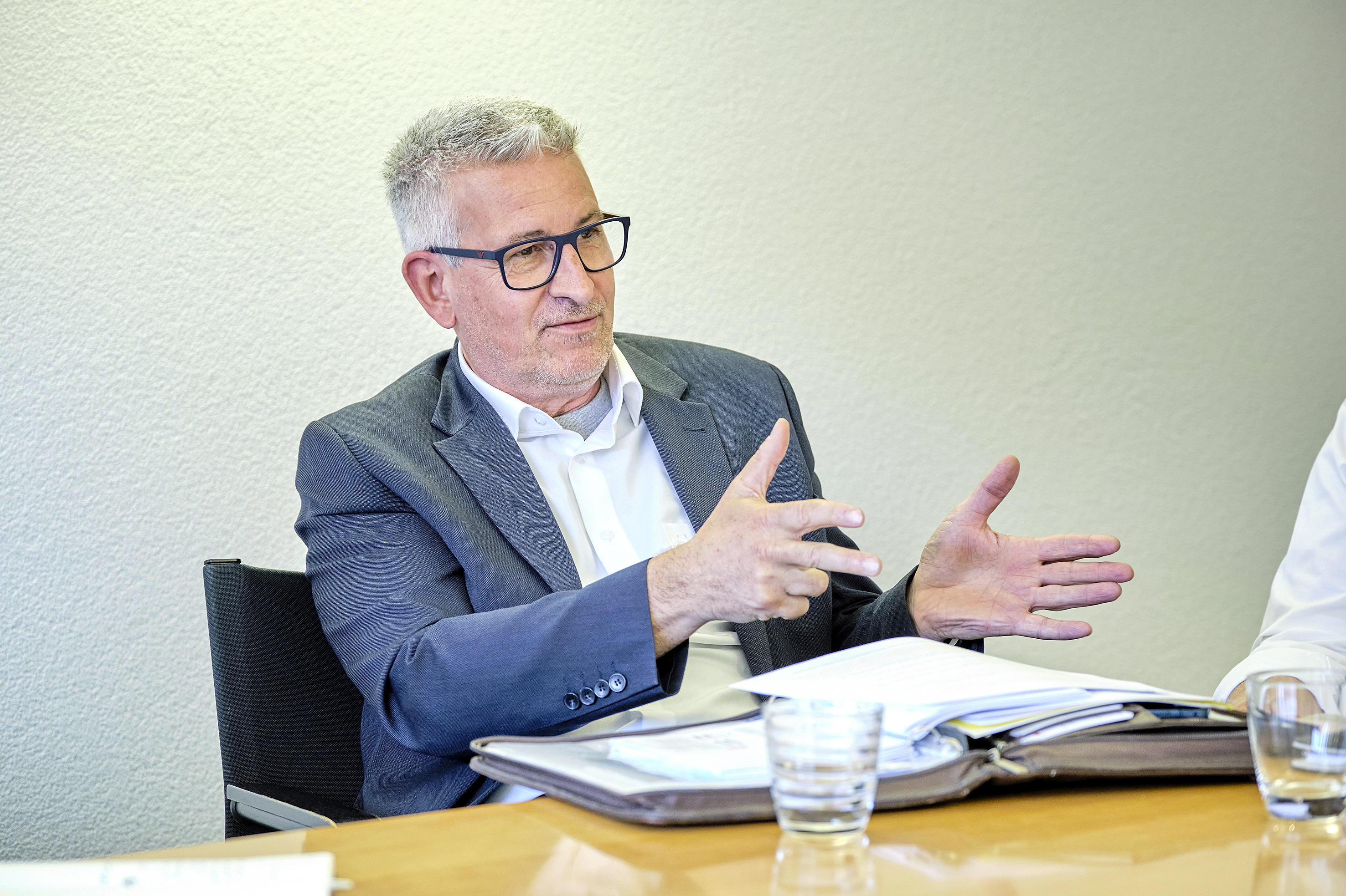Oliver Brouwer, Leiter Vertrieb und Entwicklung bei der Hugentobler Schweizer Kochsysteme AG.